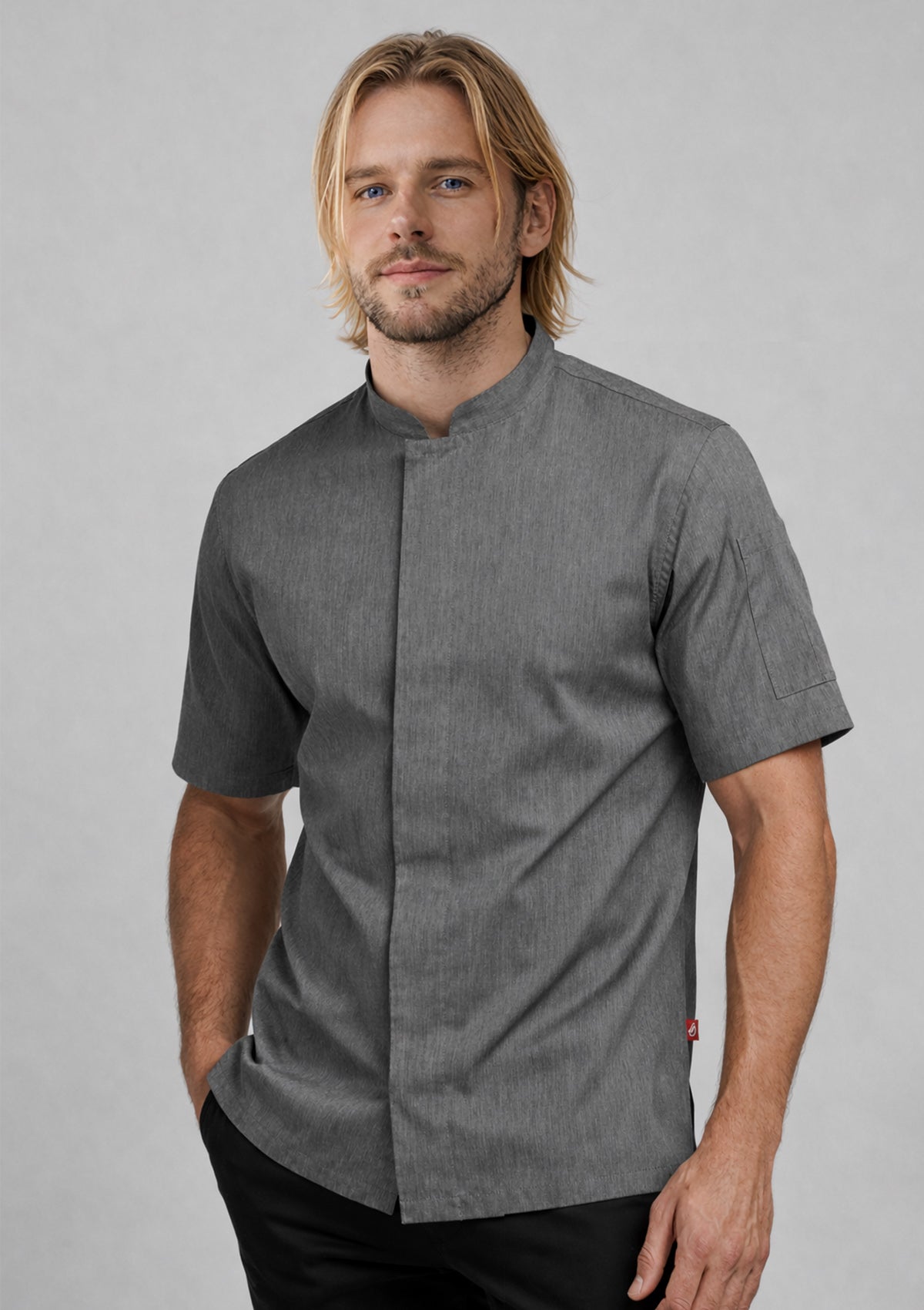 Unisex Kochhemd Kurzarm Smart