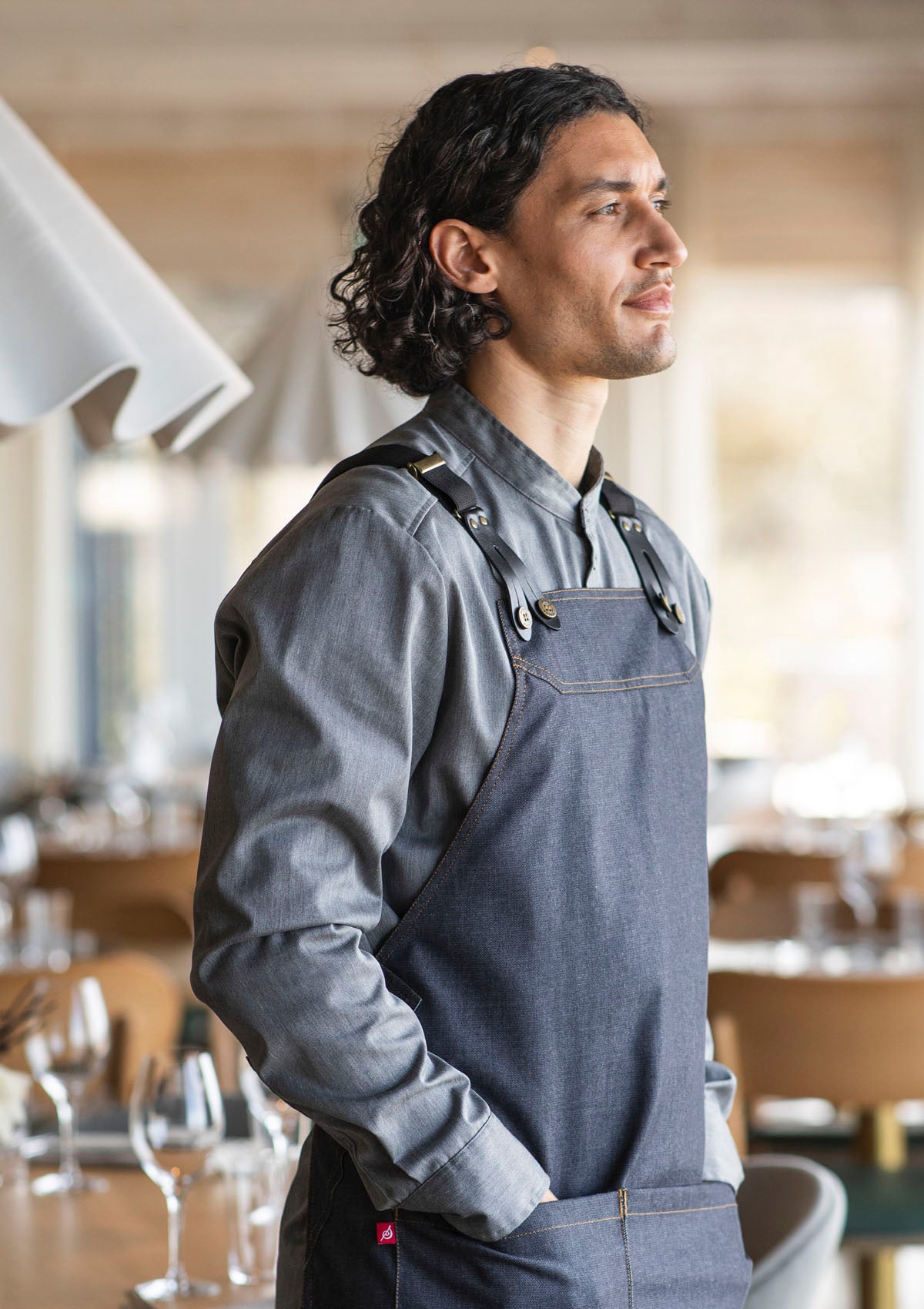 Unisex Kochhemd Hybrid Smart Langarm | Segers