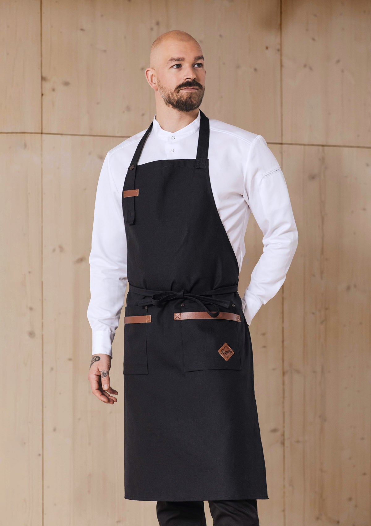 Unisex Latzschürze Rustic