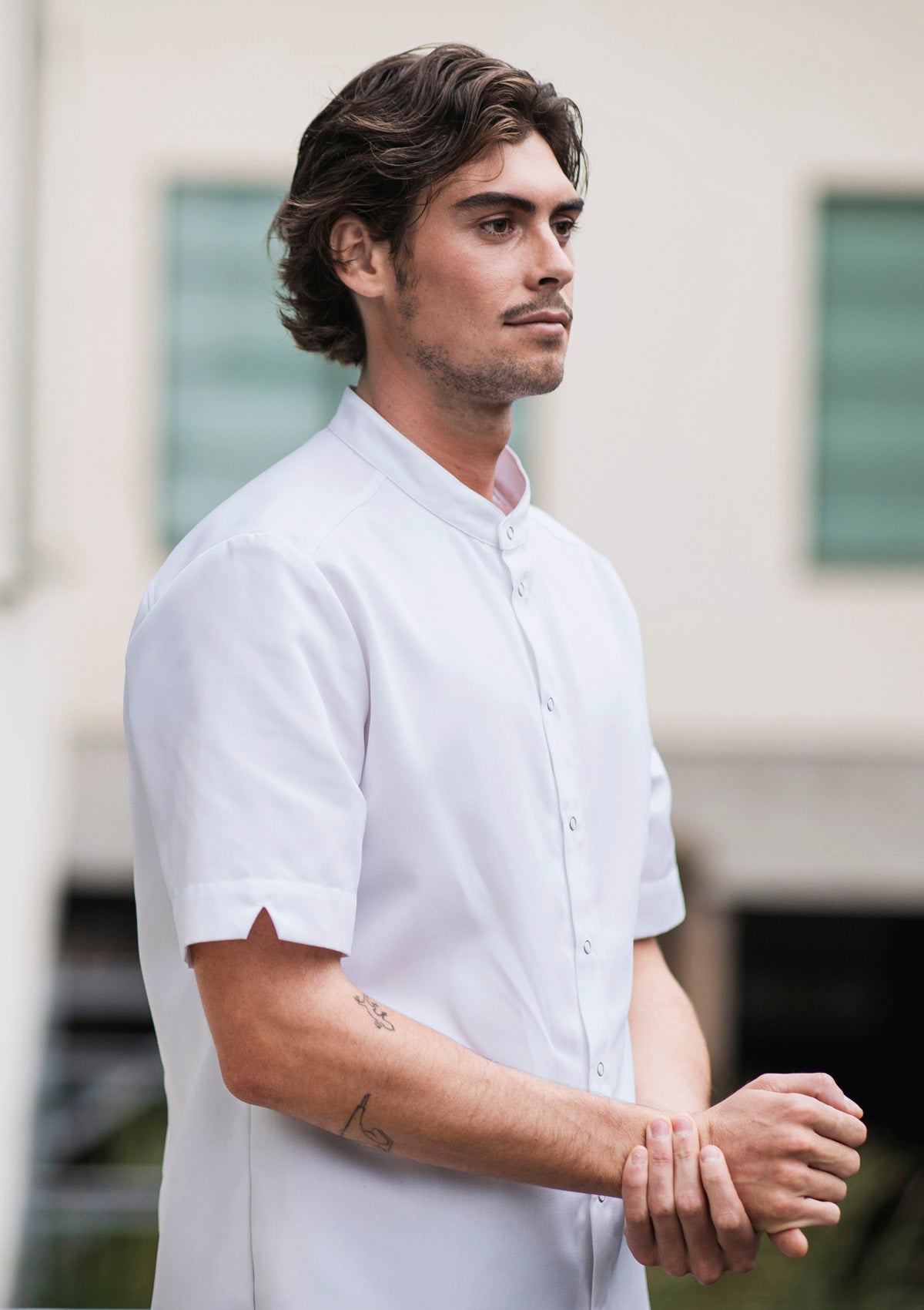 Hybrides Kochhemd Unisex Kurzarm | Segers