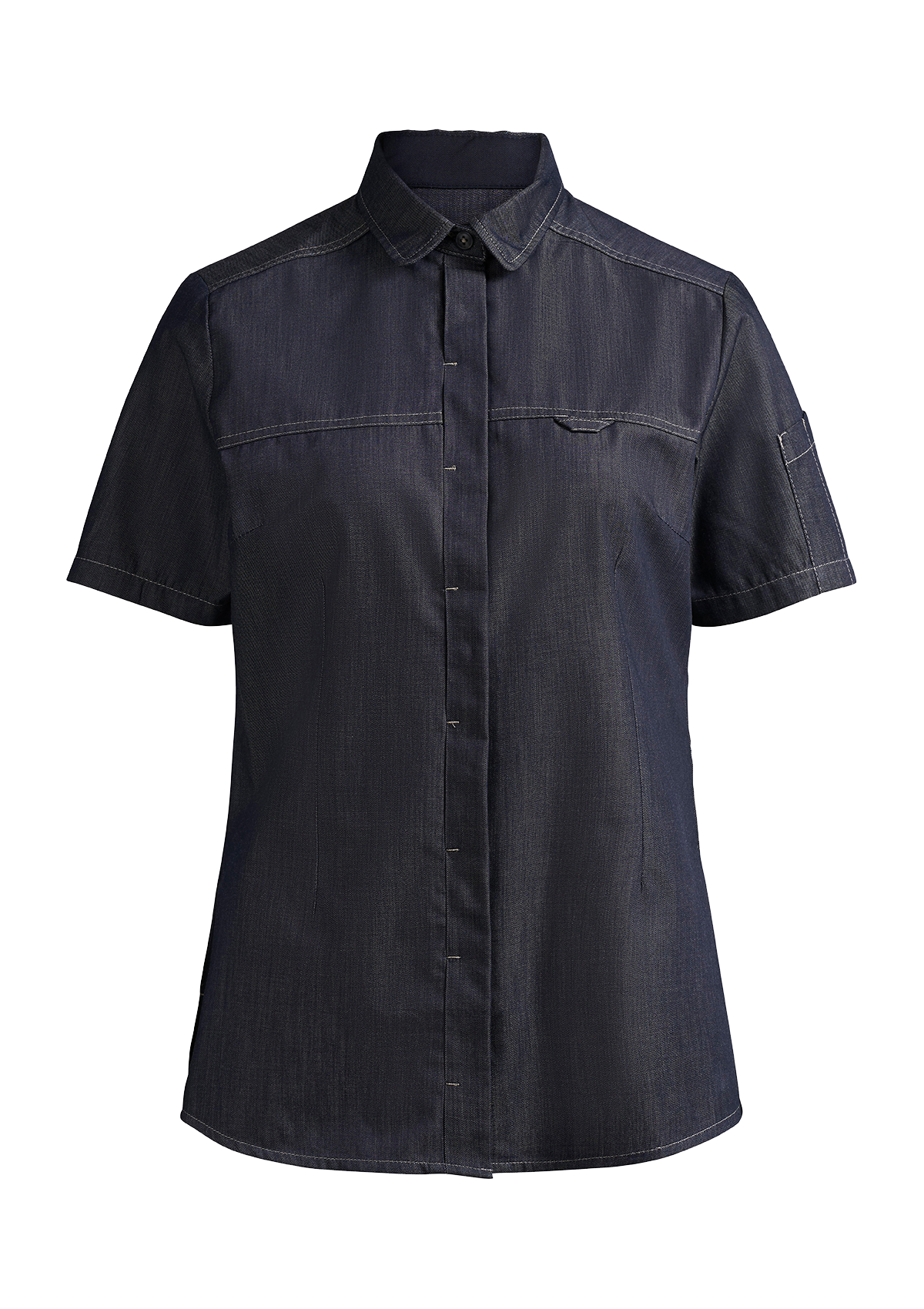 Damen Servicehemd Modern Fit Kurzarm