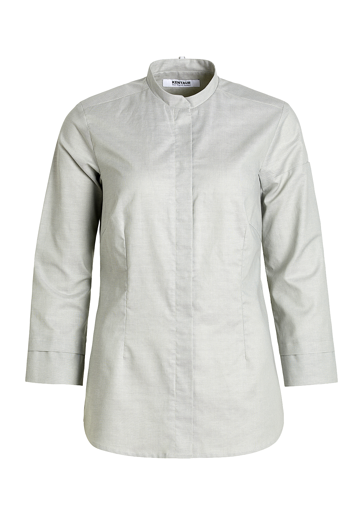 Damen Oxford Servicehemd 3/4 Arm