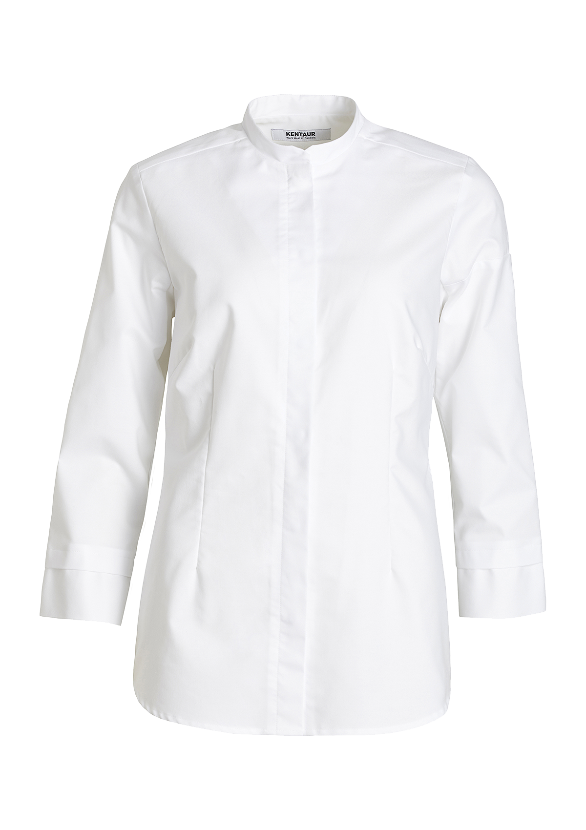 Damen Oxford Servicehemd 3/4 Arm