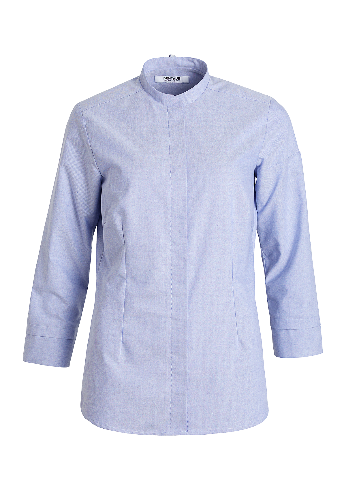 Damen Oxford Servicehemd 3/4 Arm