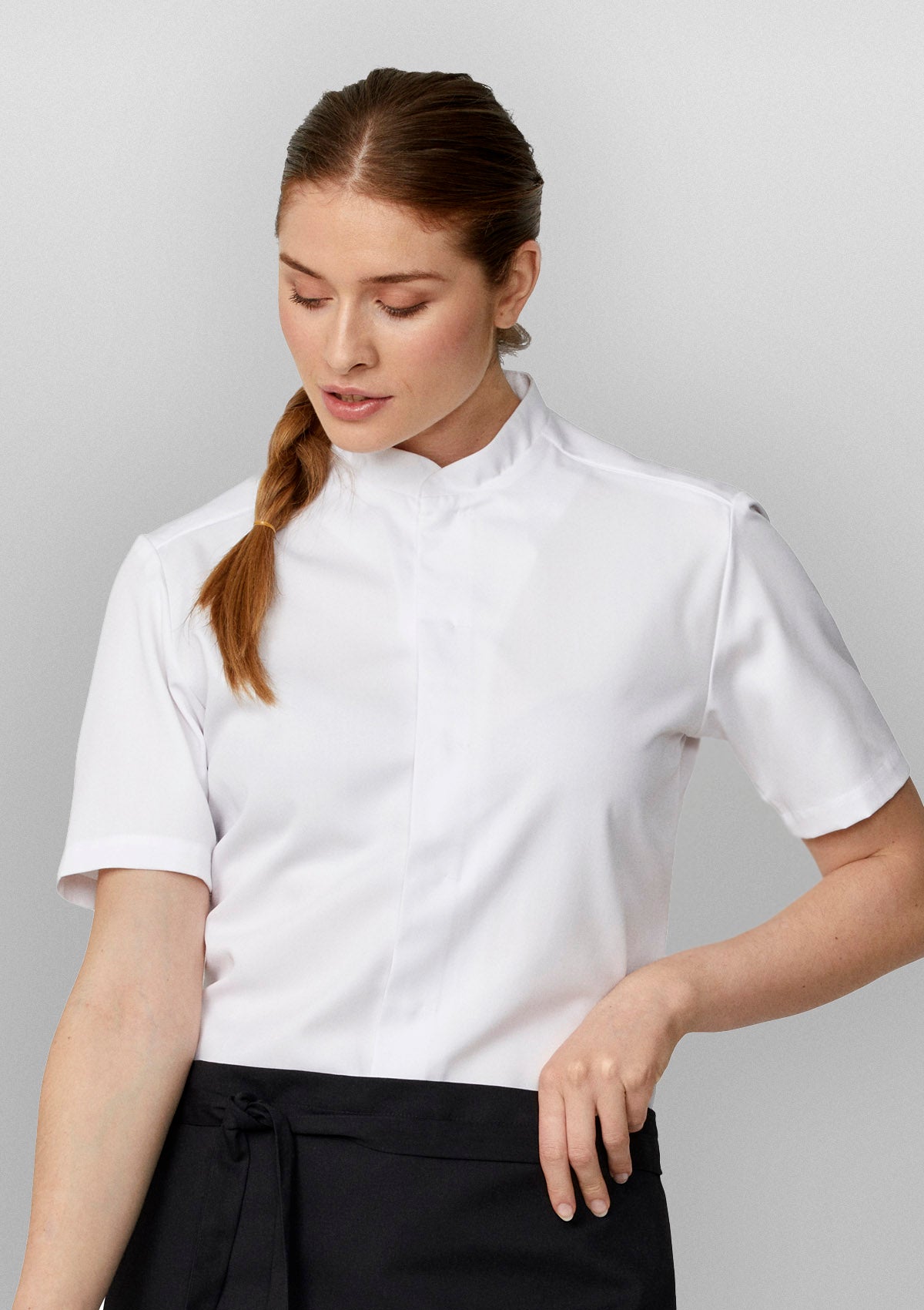 Chef Shirt With TENCELâ Lyocell Short Sleeves Unisex | Kentaur