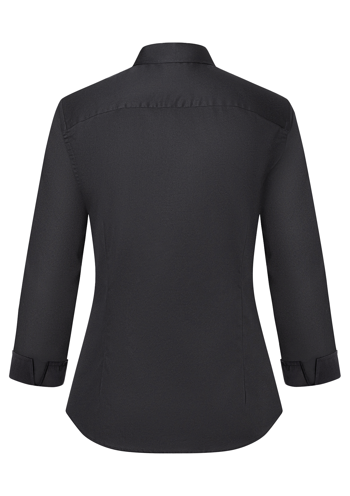 Damen Bluse Active-Stretch 3/4-Arm Slim-Fit