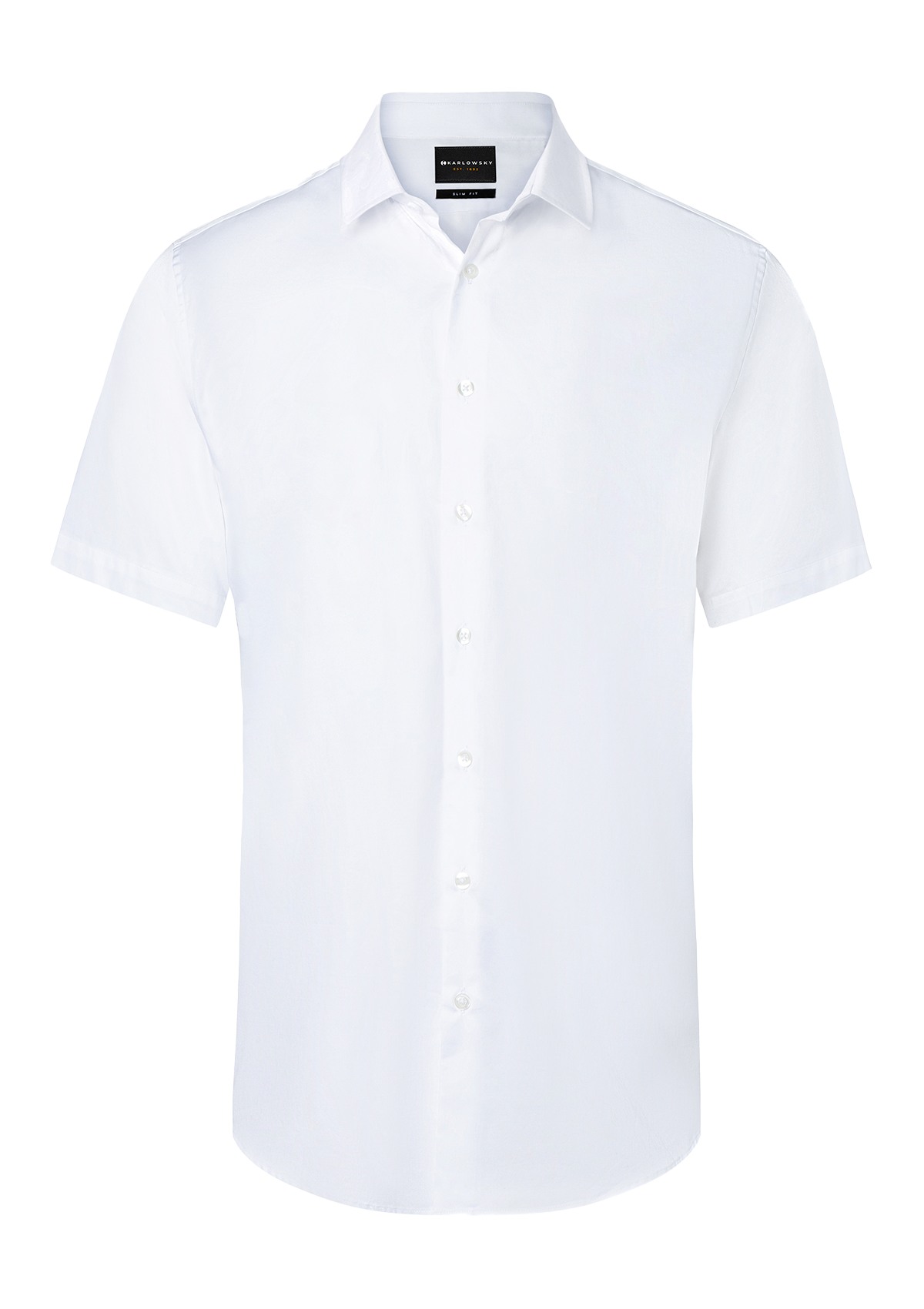 Herren Hemd Active-Stretch Kurzarm Modern-Fit