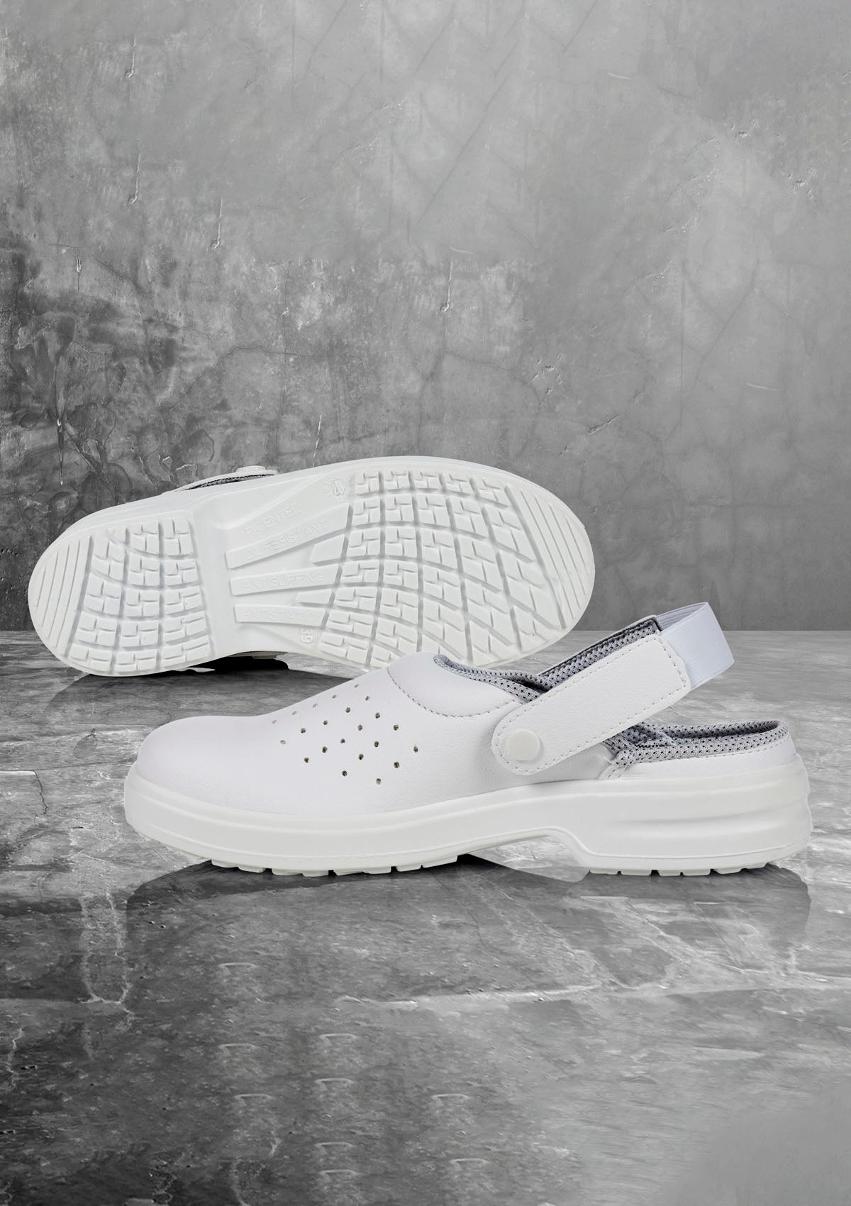 Unisex Sicherheitsclogs Oxford