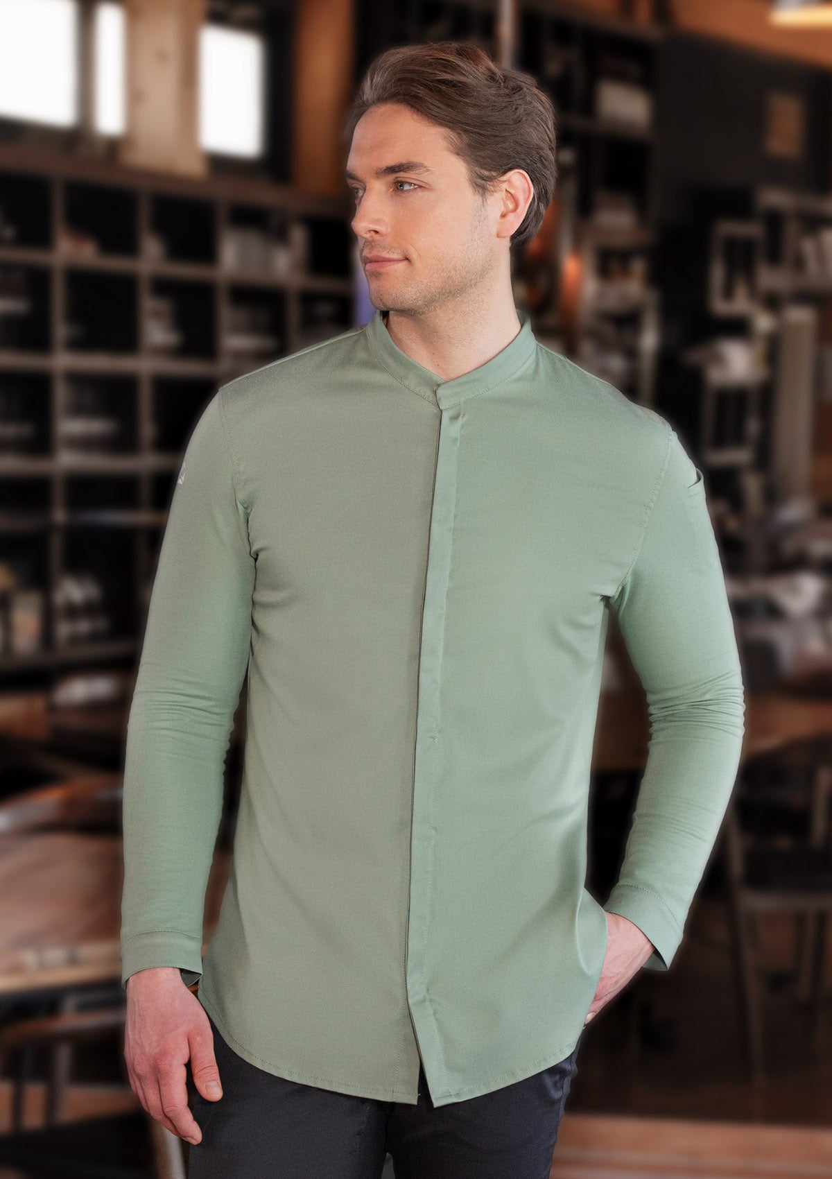 Long-sleeved Men's Chef Jacket Avantgarde | Diamond Cut