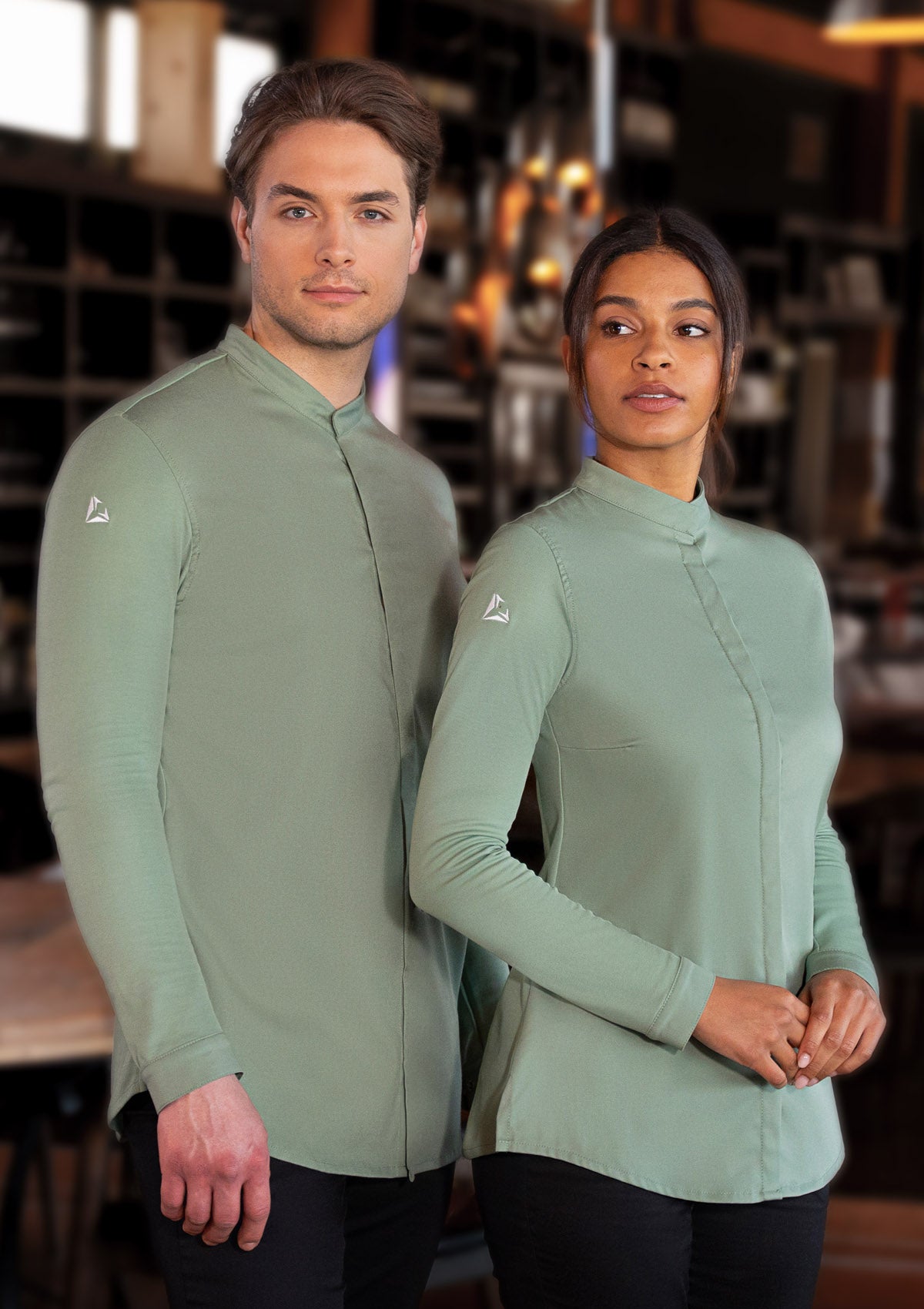 Long-sleeved Men's Chef Jacket Avantgarde | Diamond Cut