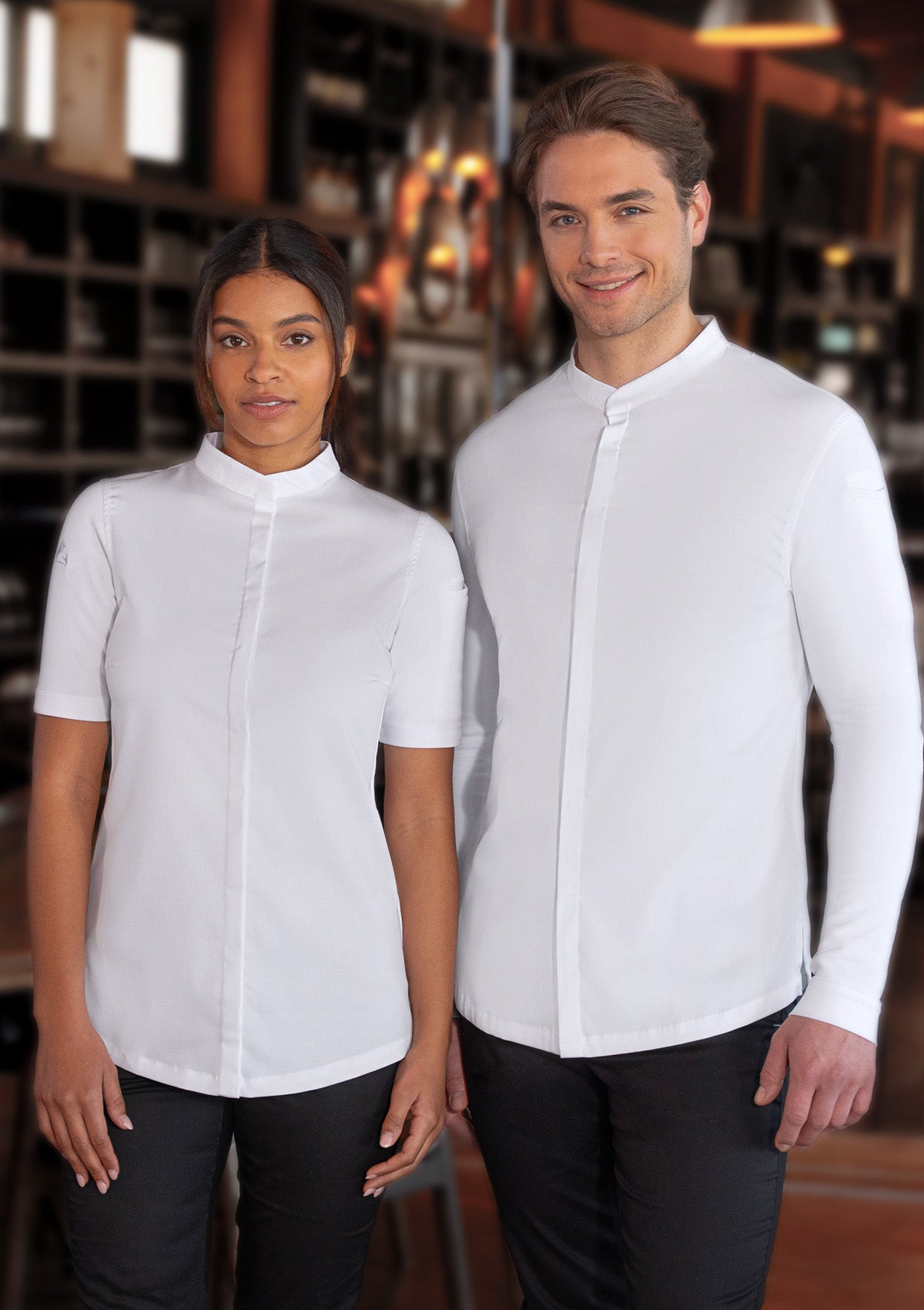 Long-sleeved Men's Chef Jacket Avantgarde | Diamond Cut