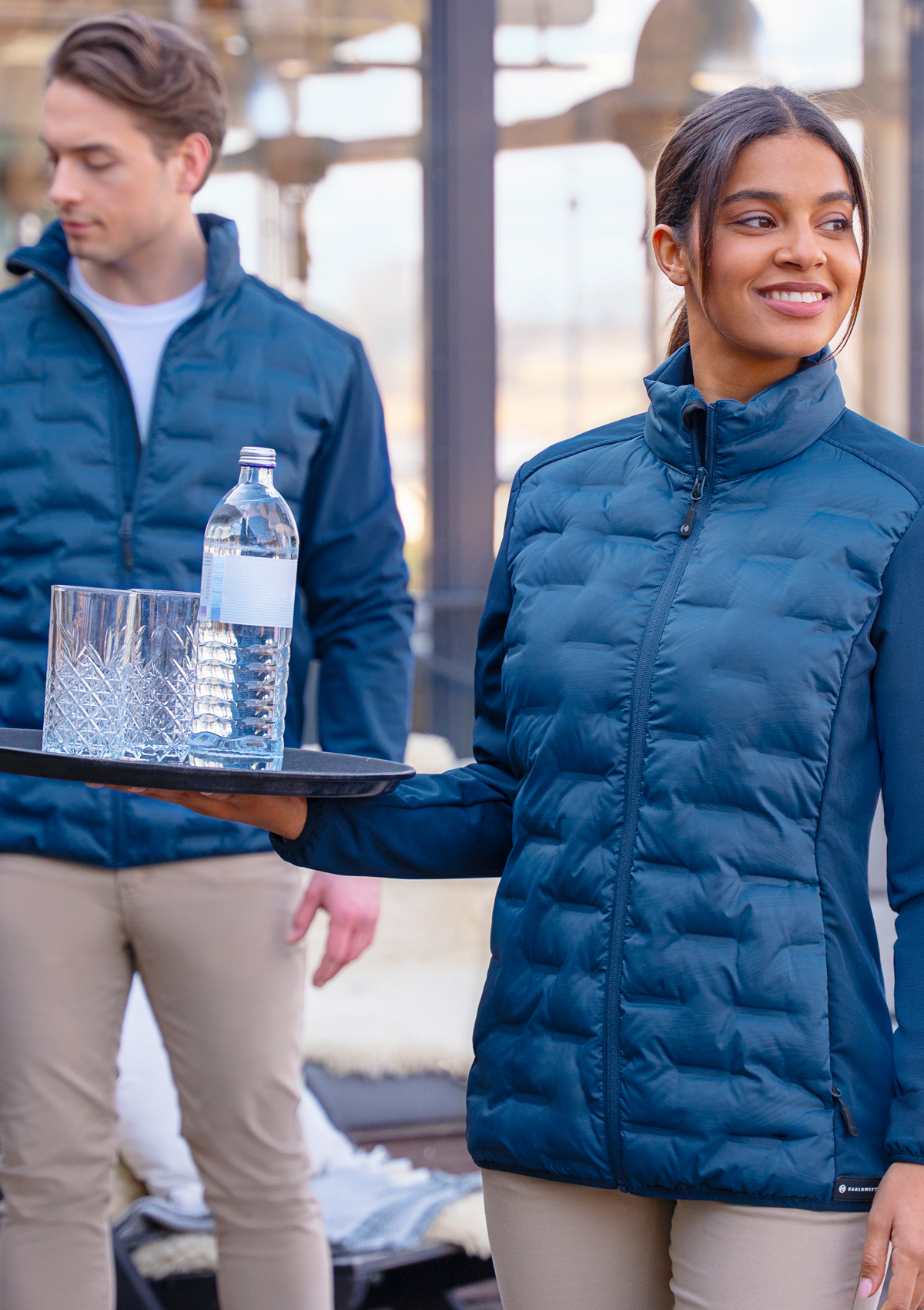 Damen Hybridjacke Outdoor-Pro Langarm