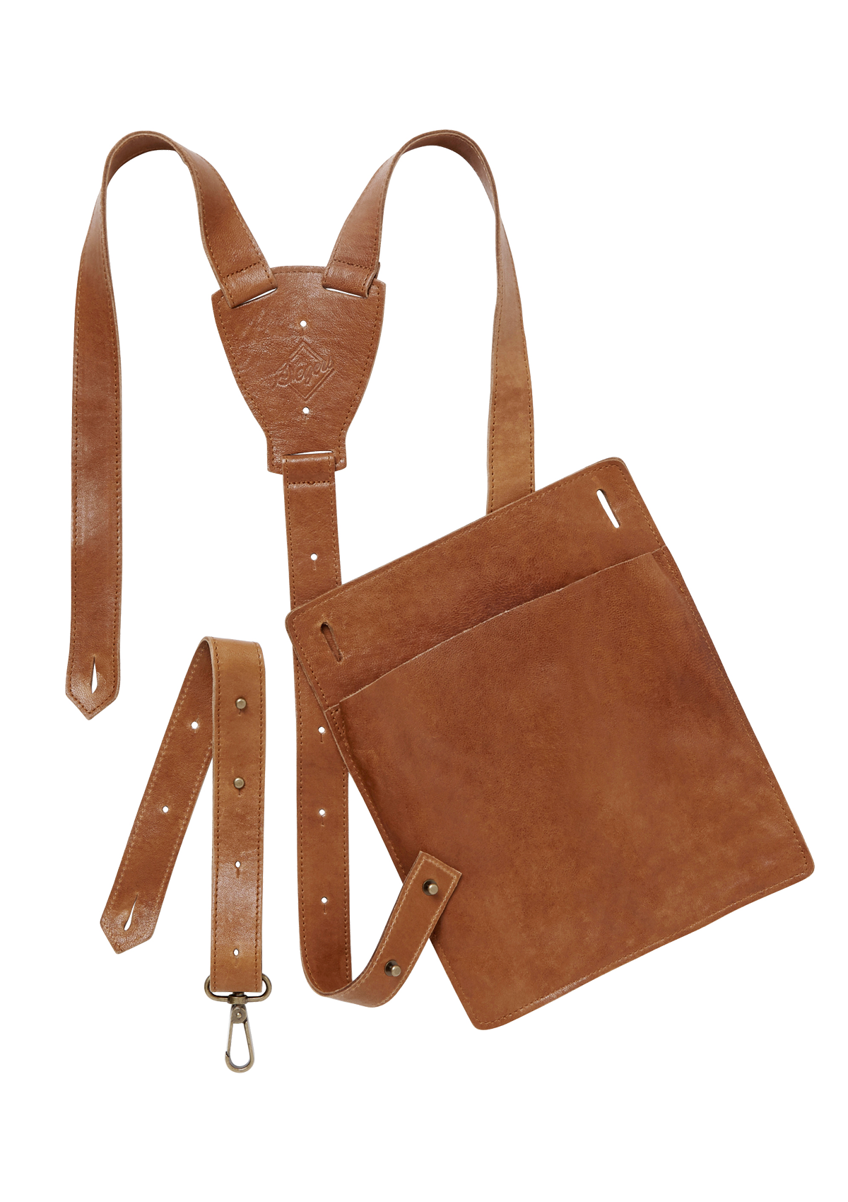 Set aus Lederdetails für Schürze s-4075