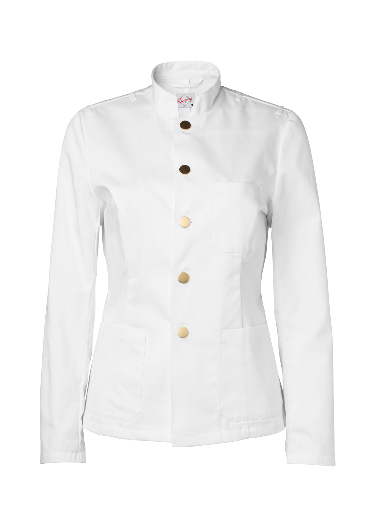 Damen Servicejacke Klassisch mit goldenen Metallknöpfen | Segers