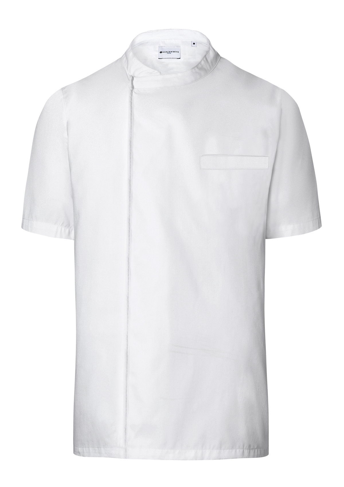 Men's Chef Shirt Short Sleeves Throw-Over | Karlowsky