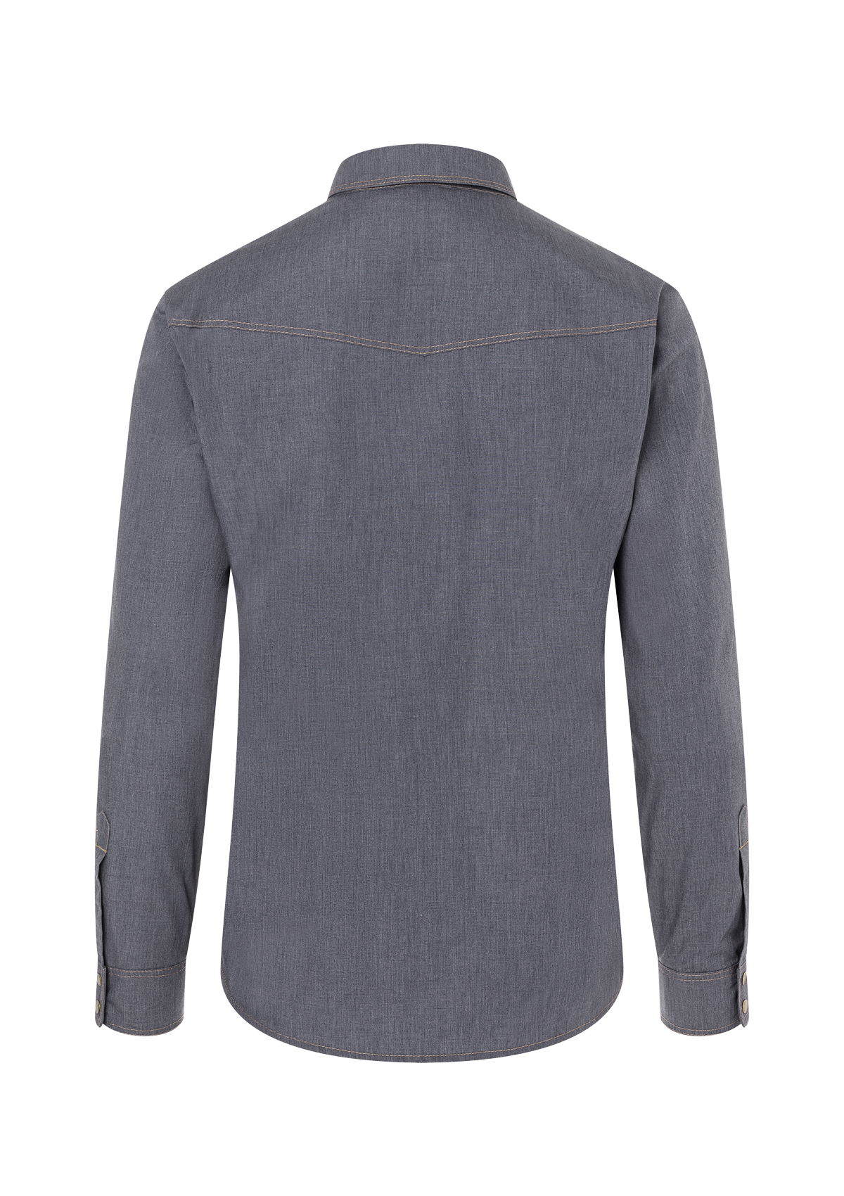 Herren Kochhemd Jeans-Stil Button-Down Langarm | Karlowsky