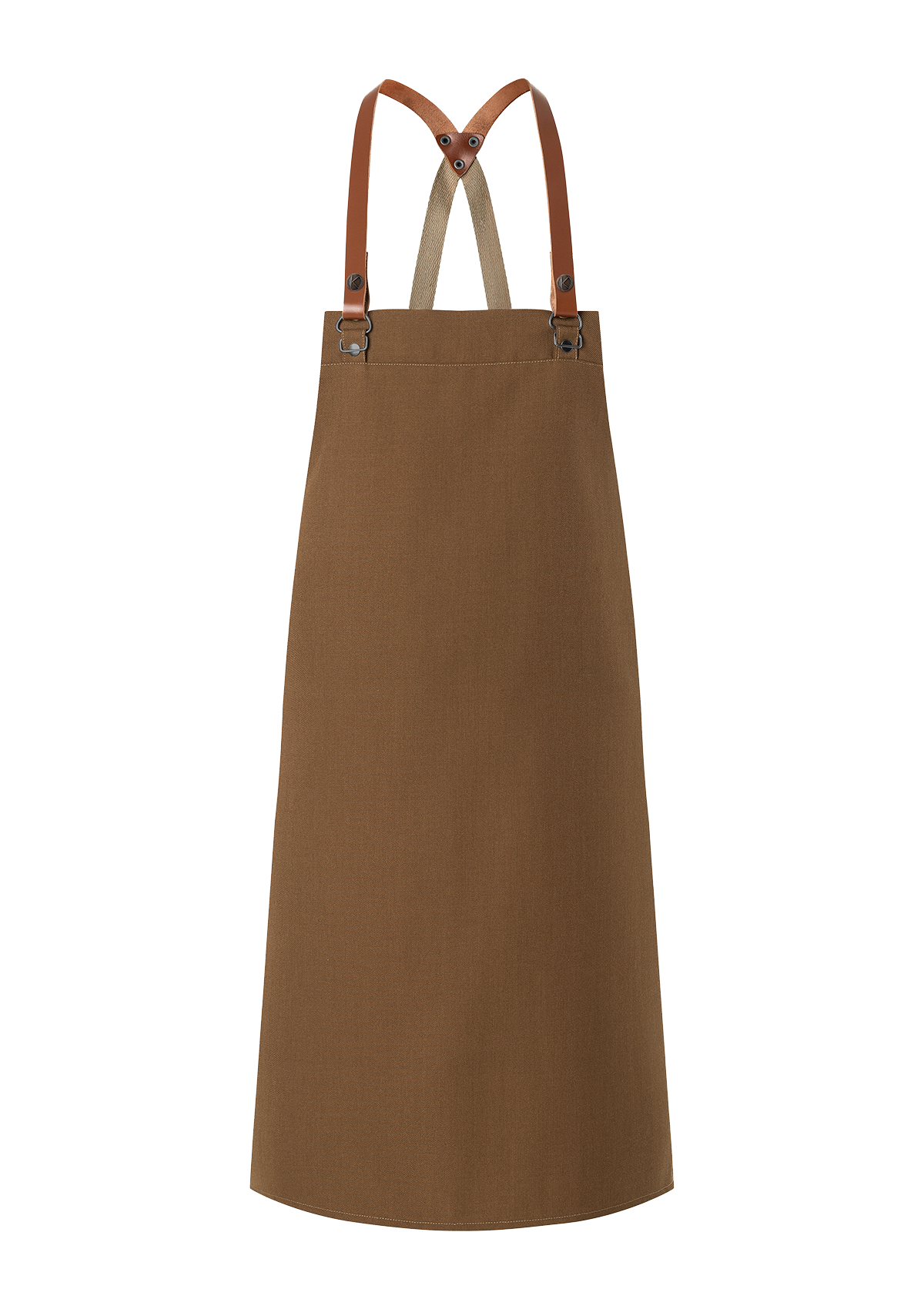 Latzschürze Green-Generation mit Lederträgern Unisex