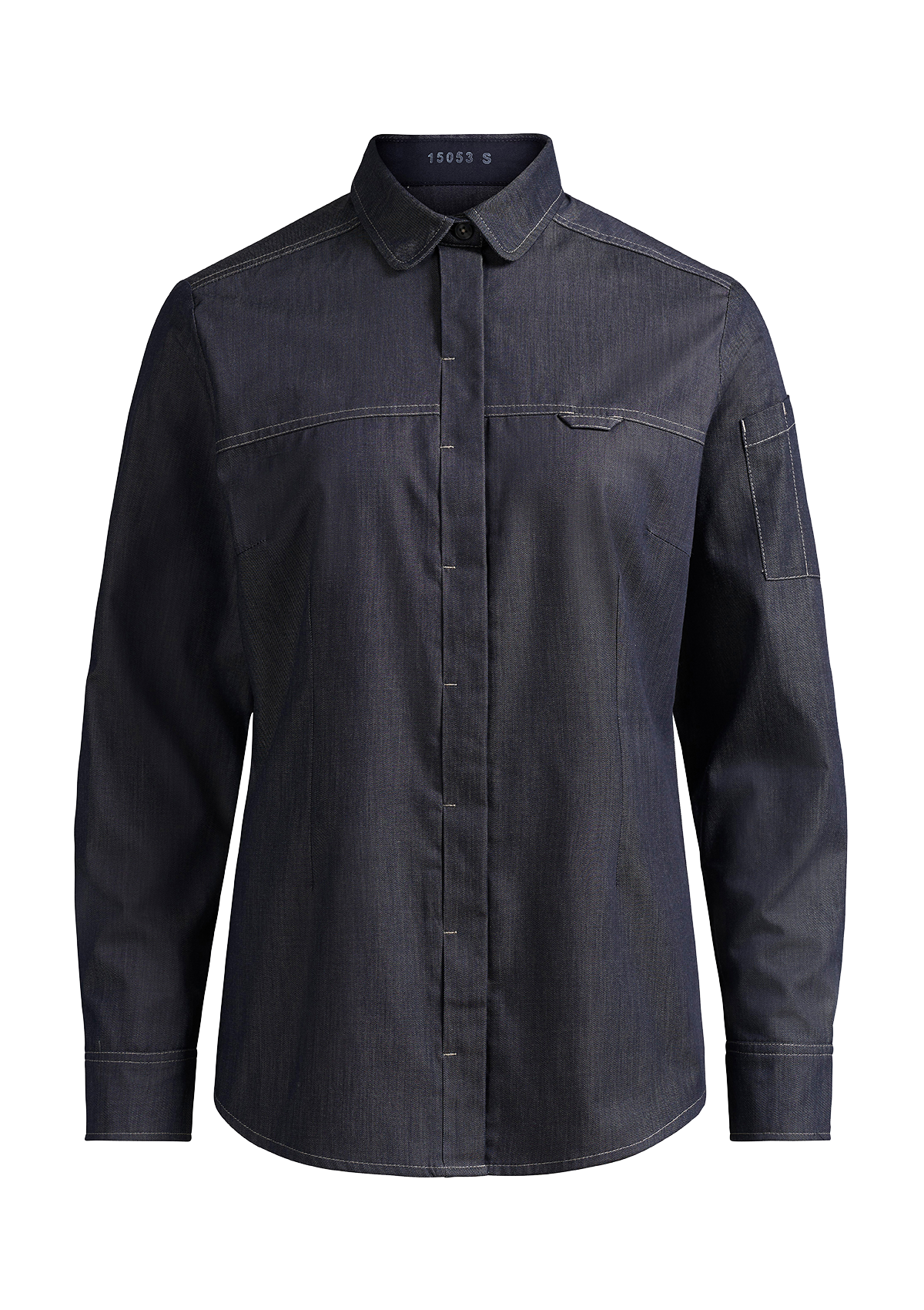 Damen Servicehemd Modern Fit Langarm