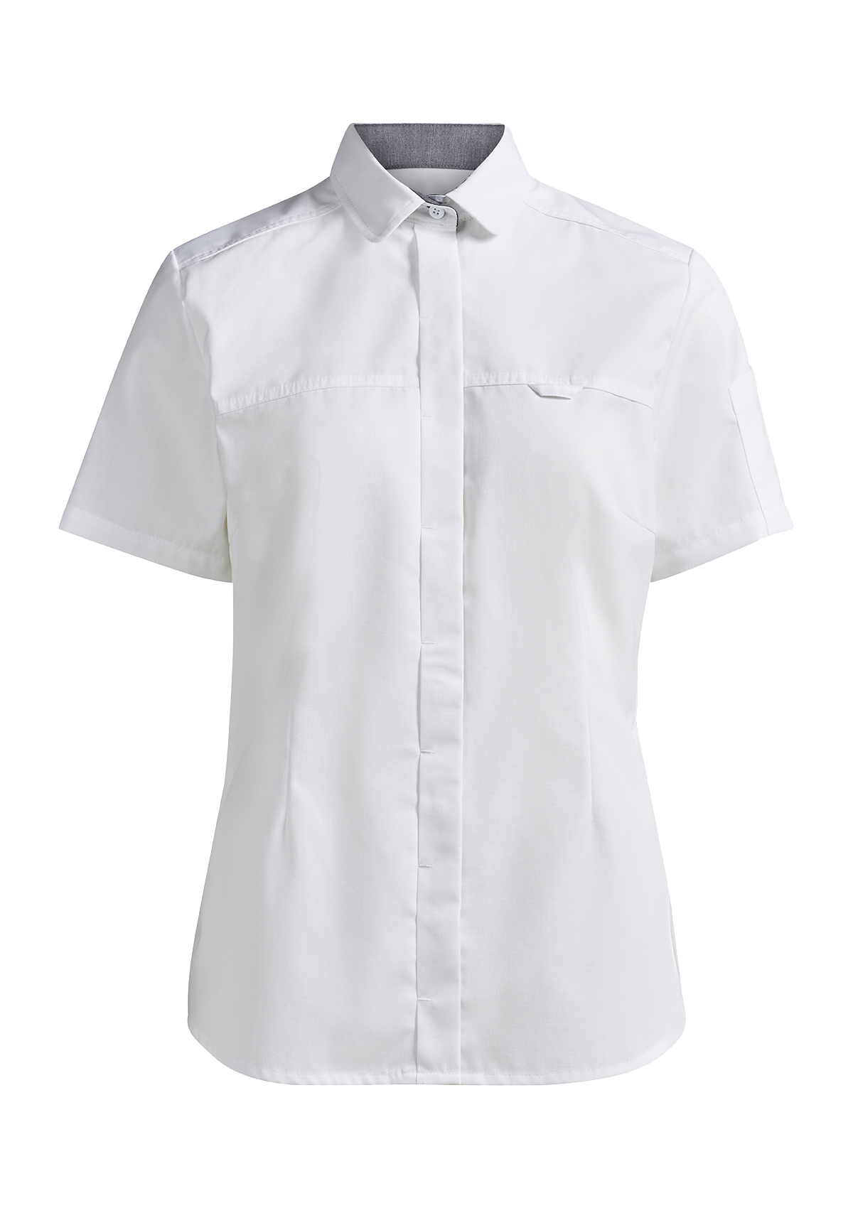 Damen Servicehemd Modern Fit Kurzarm