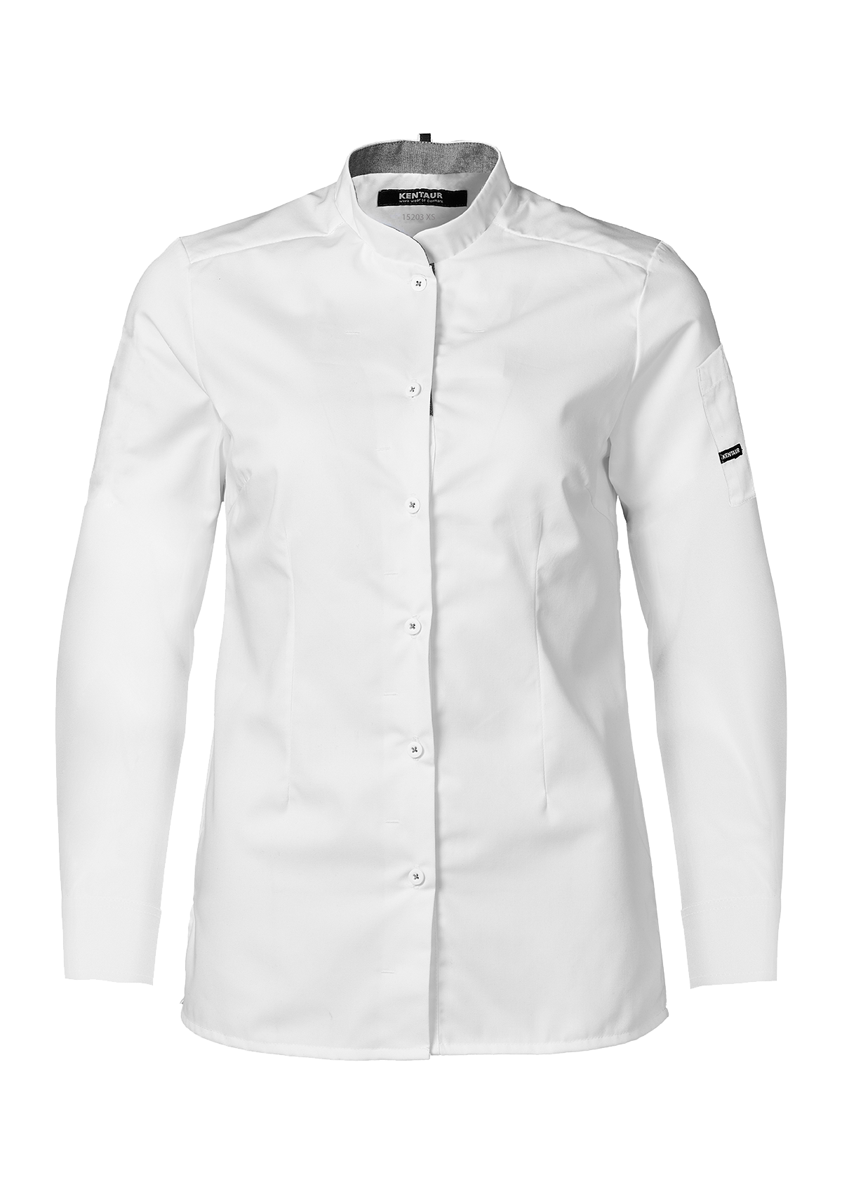 Damen Koch- & Servicehemd Modern Fit Langarm | Kentaur