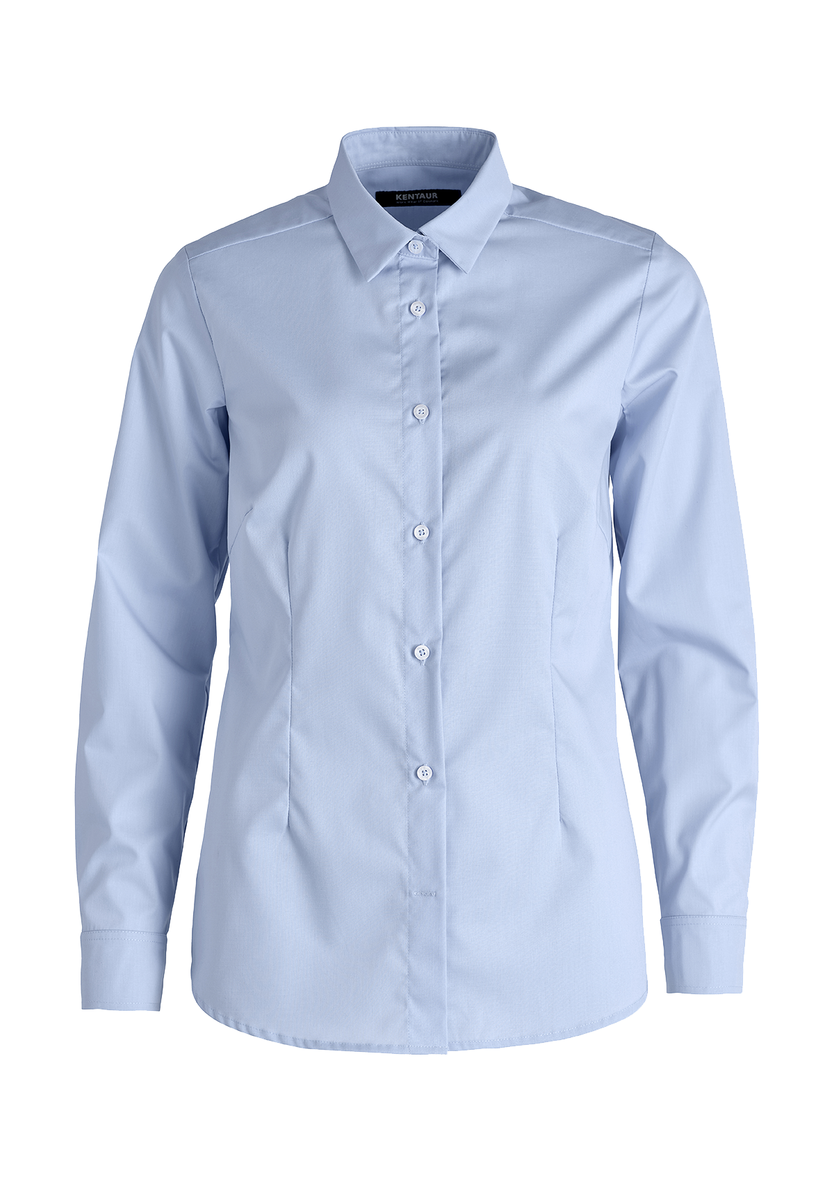 Women's Modern Service Stretch Shirt with Easy Pull-Up Function Long Sleeves
