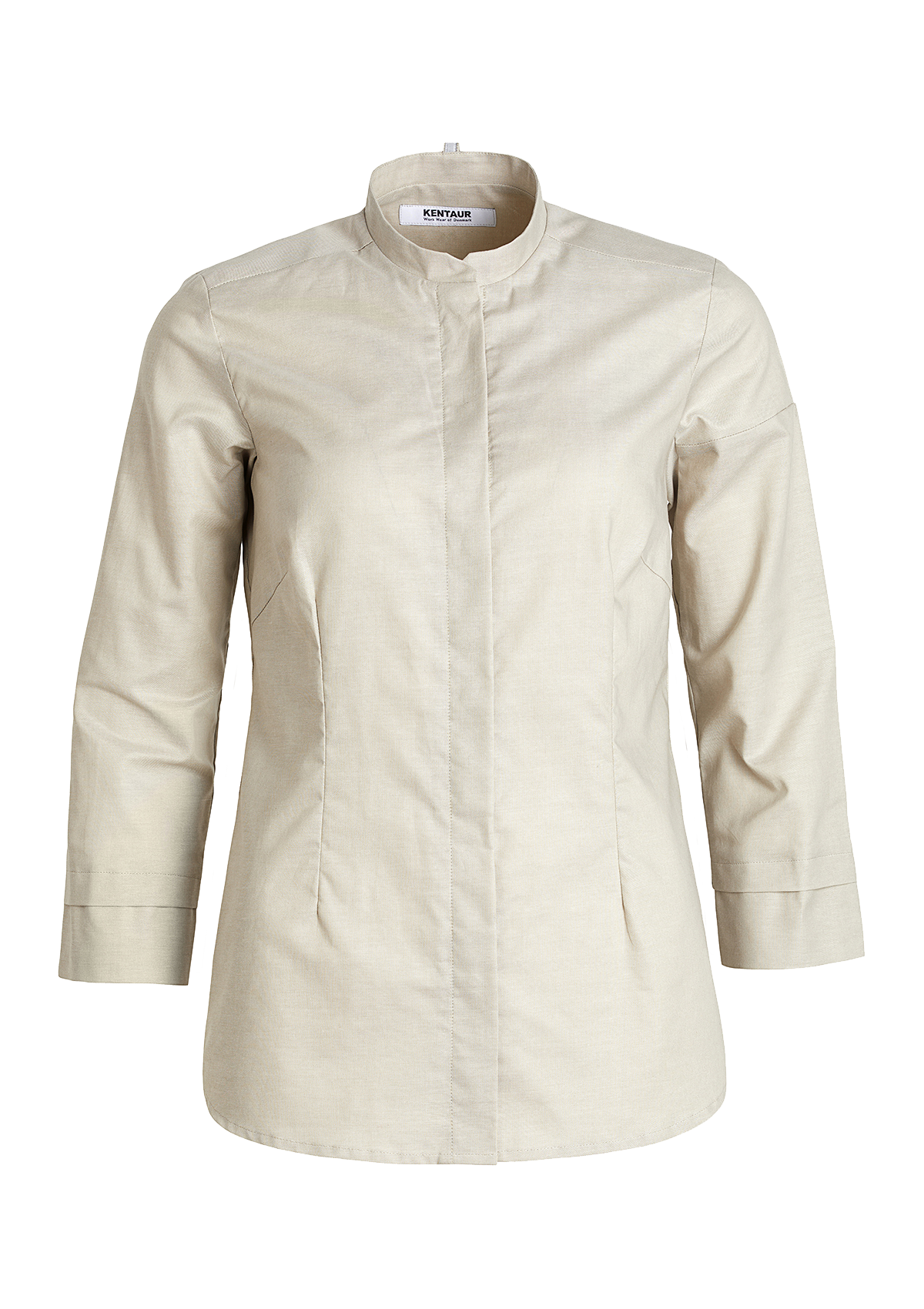 Damen Oxford Servicehemd 3/4 Arm