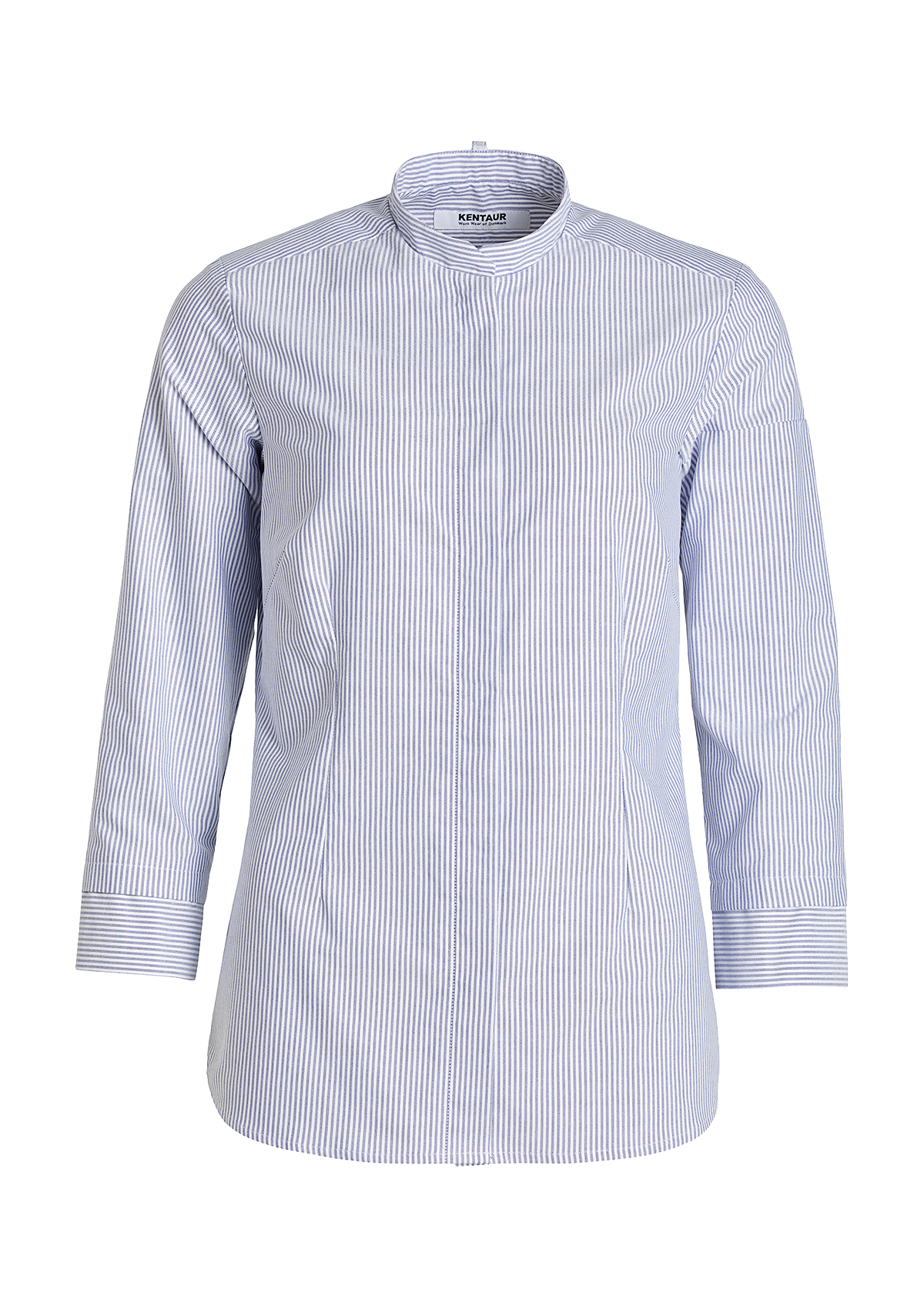 Damen Oxford Servicehemd 3/4 Arm