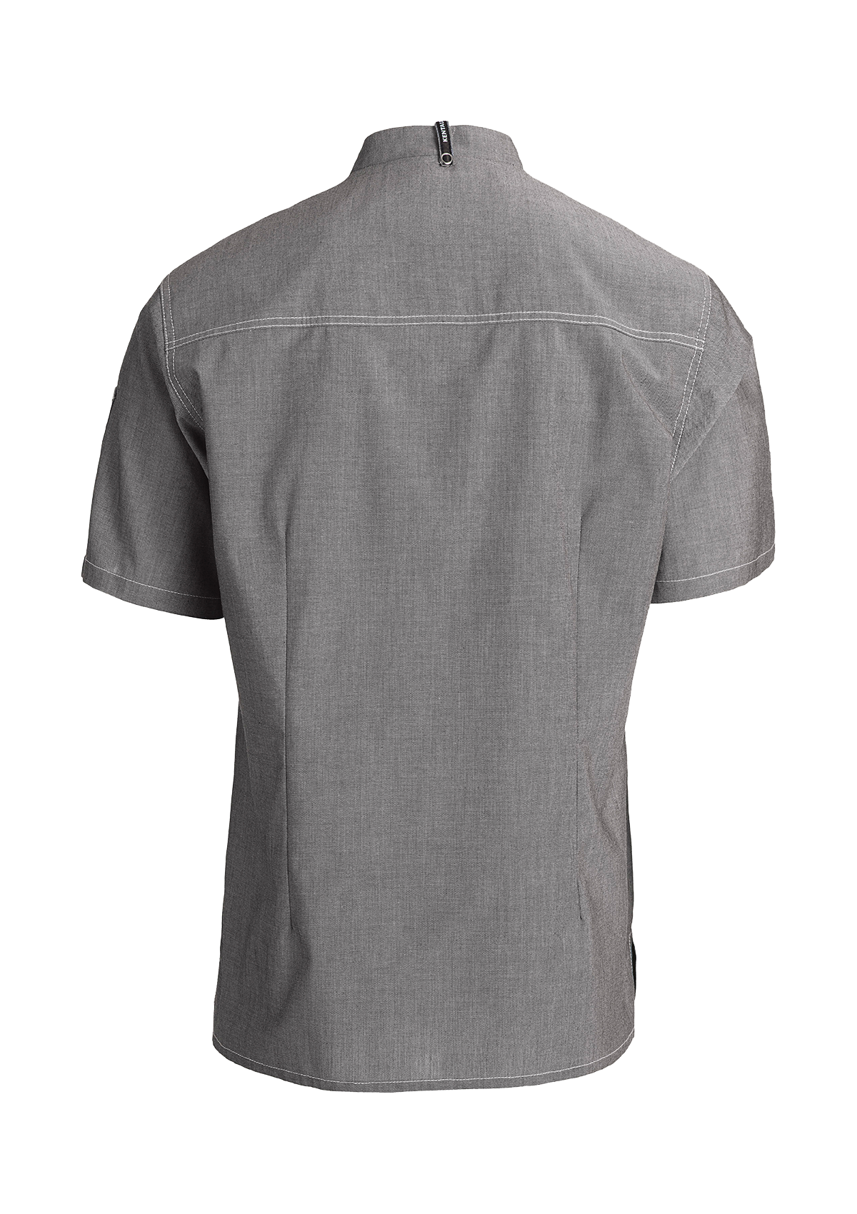 Chef & Service Modern Shirt with Contrast Thread Short Sleeves Unisex