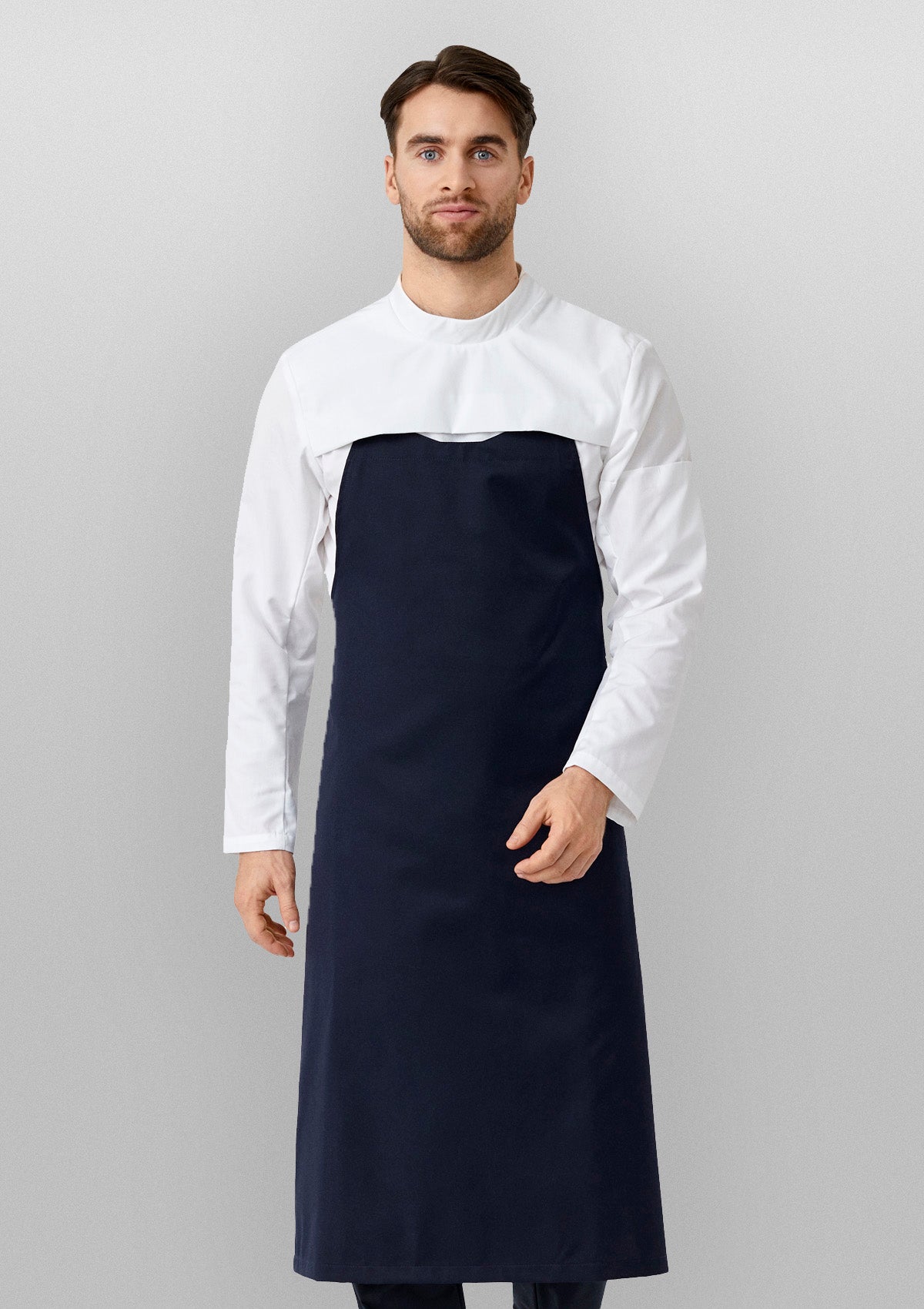 Herren Popover Kochhemd – Langarm | Kentaur