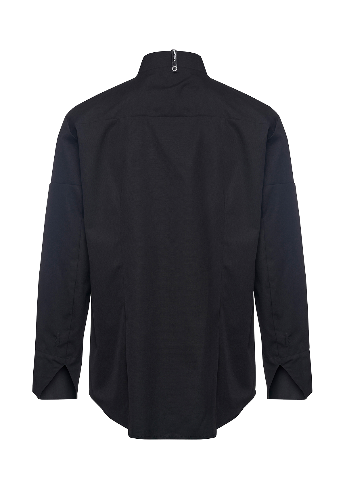 Chef shirt With Hidden Press Buttons for Snap-On Apron Long Sleeves Unisex | Kentaur