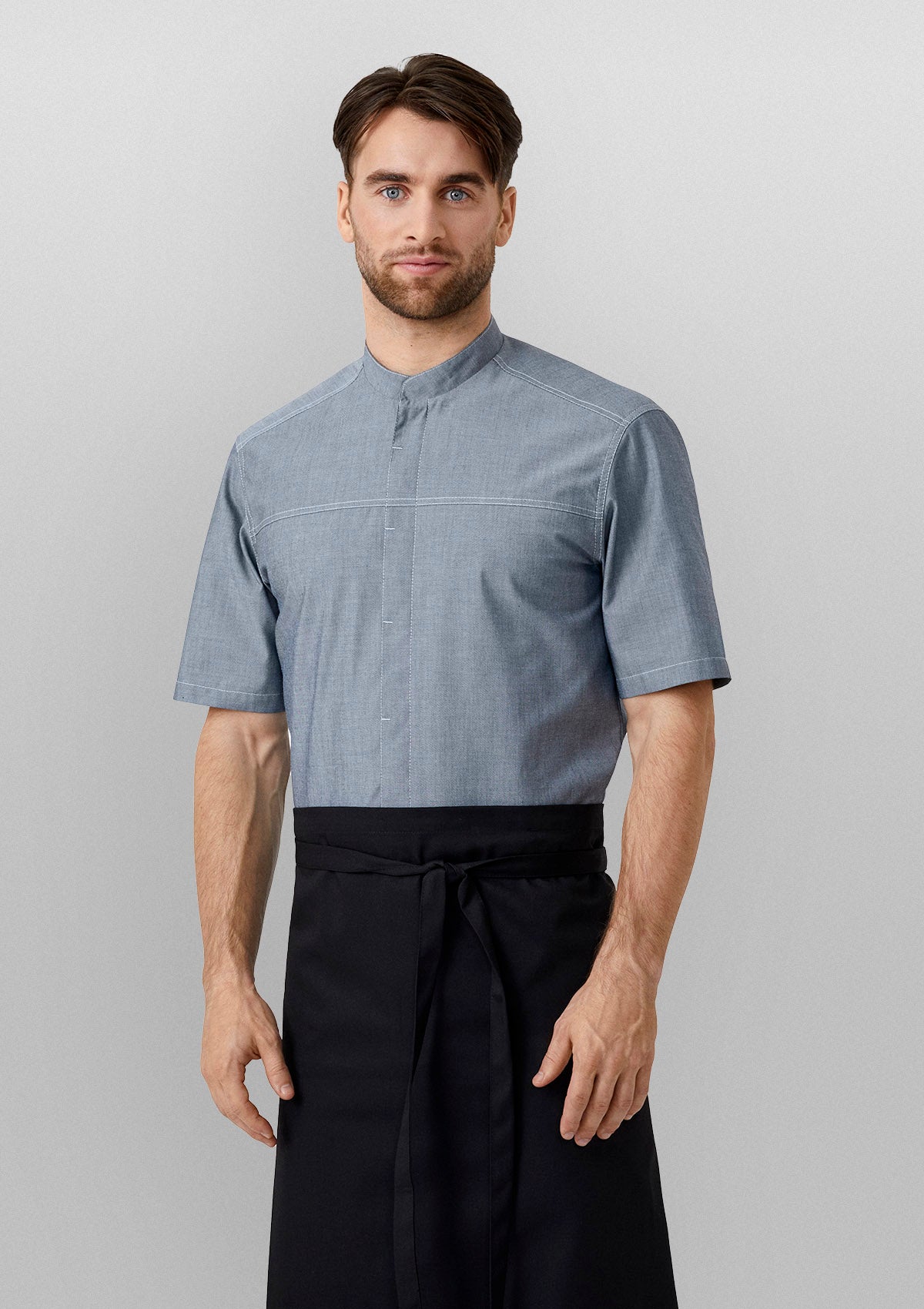 Unisex Koch- & Servicehemd Optimal Fit – Kurzarm