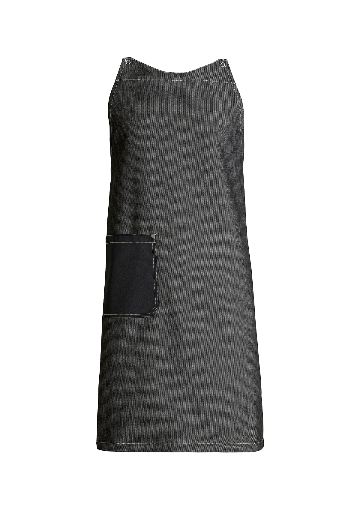 Raw Snap-on-Schürze mit Taschen Unisex