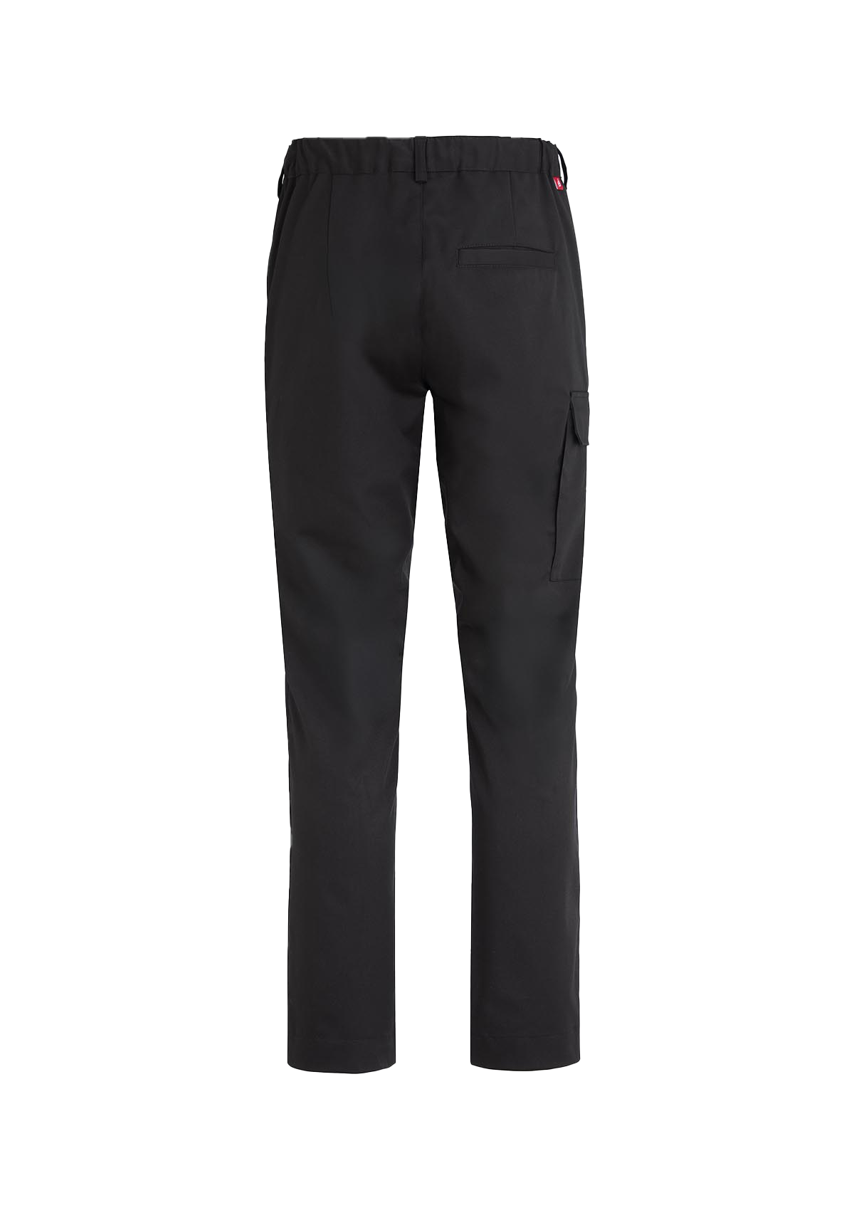 Unisex Stretch Chinohose mit Beintasche