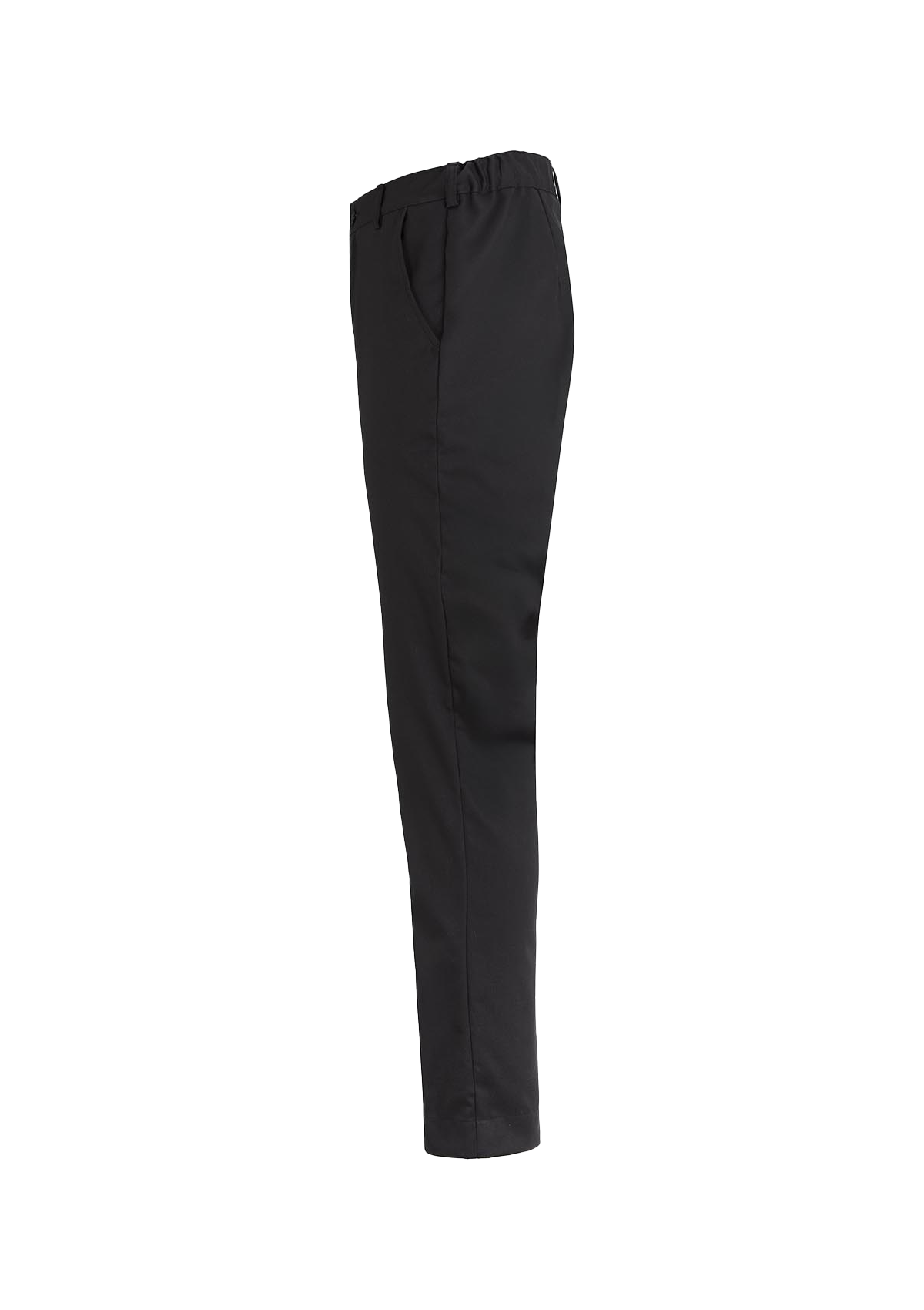 Unisex Stretch Chinohose mit Beintasche