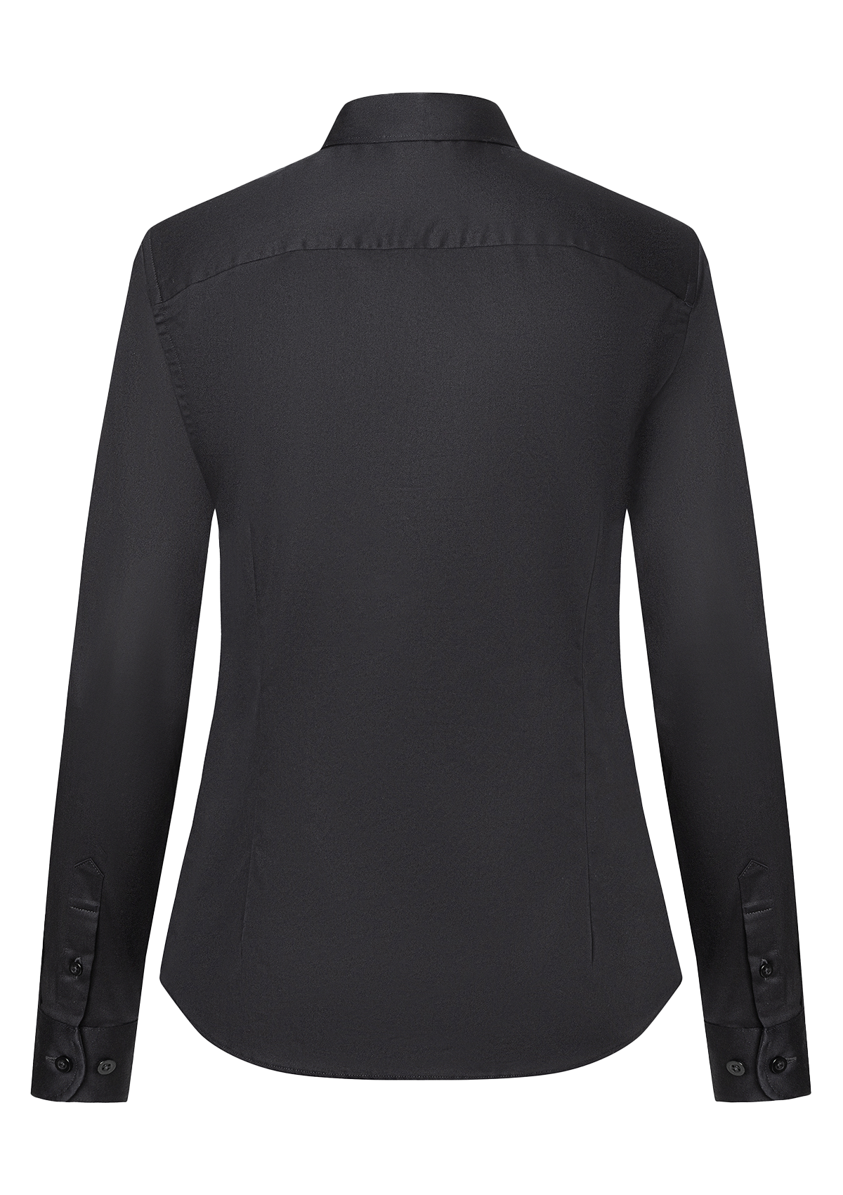 Damen Bluse Active-Stretch Langarm Modern-Fit