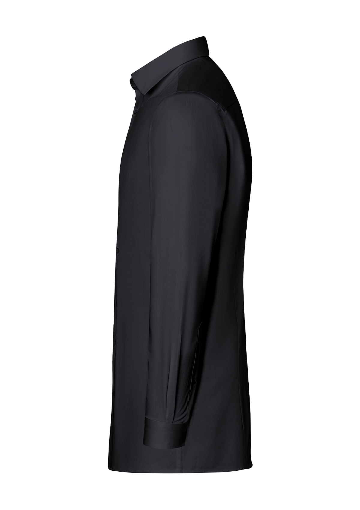 Herren Hemd Active-Stretch Langarm Slim-Fit