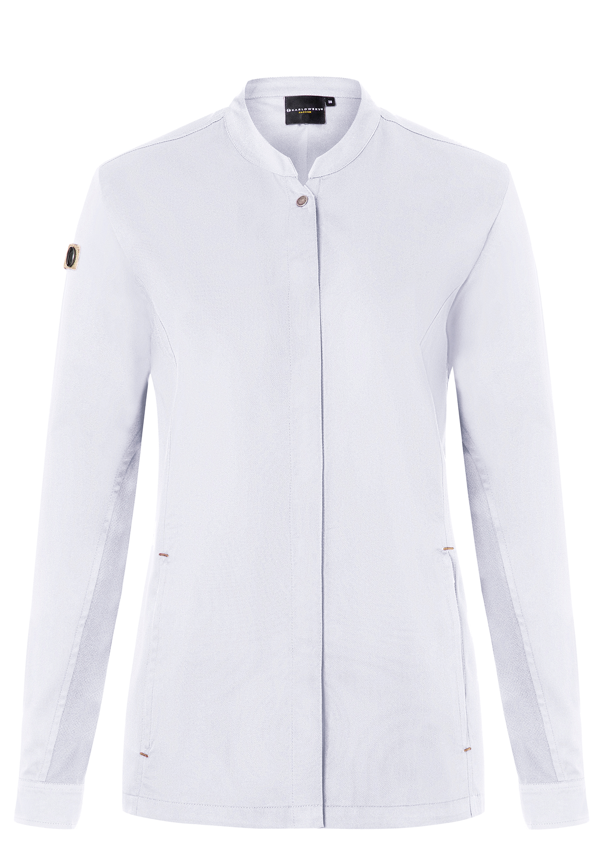 Damen Kochhemd Langarm Green-Generation