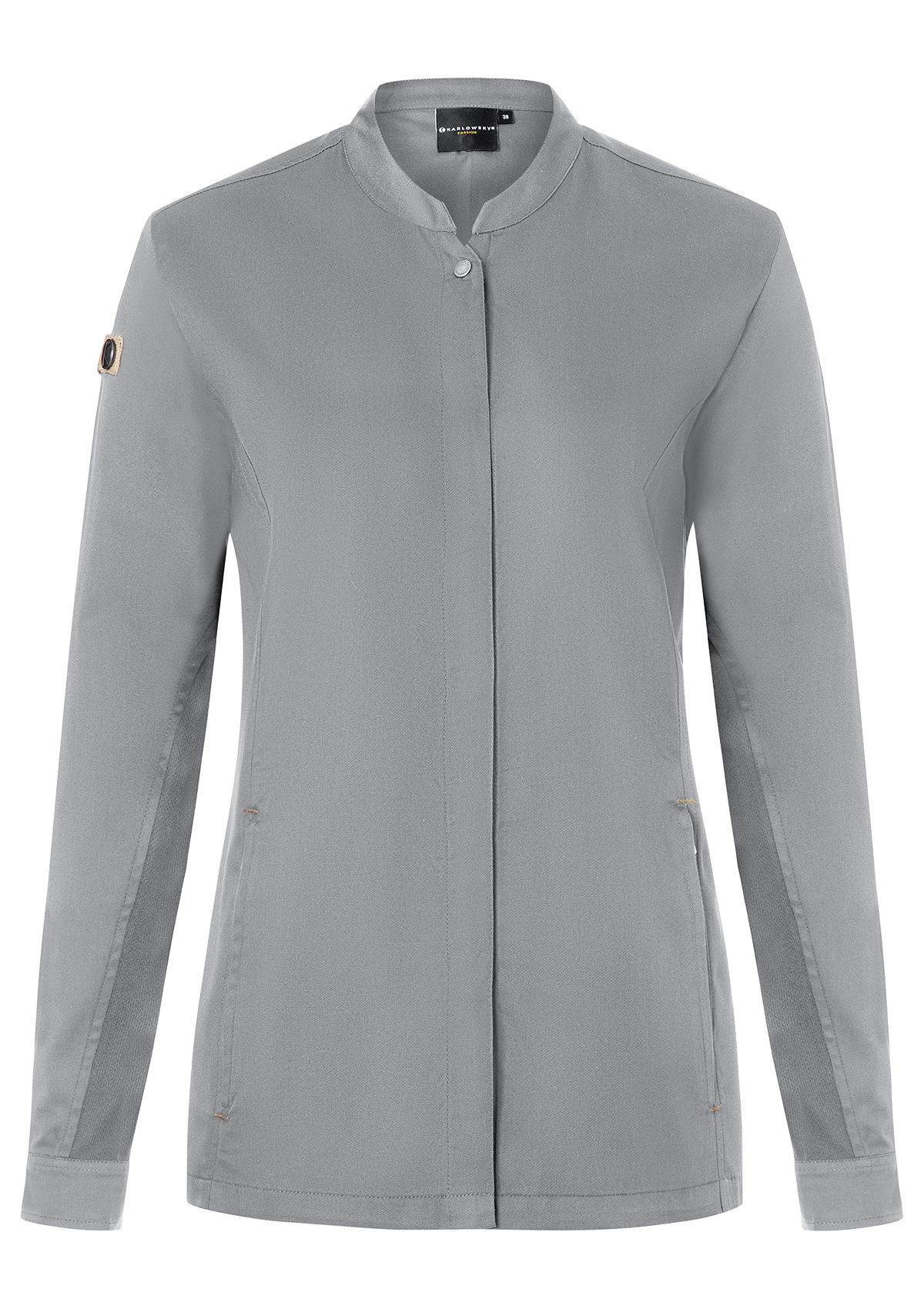 Damen Kochhemd Langarm Green-Generation