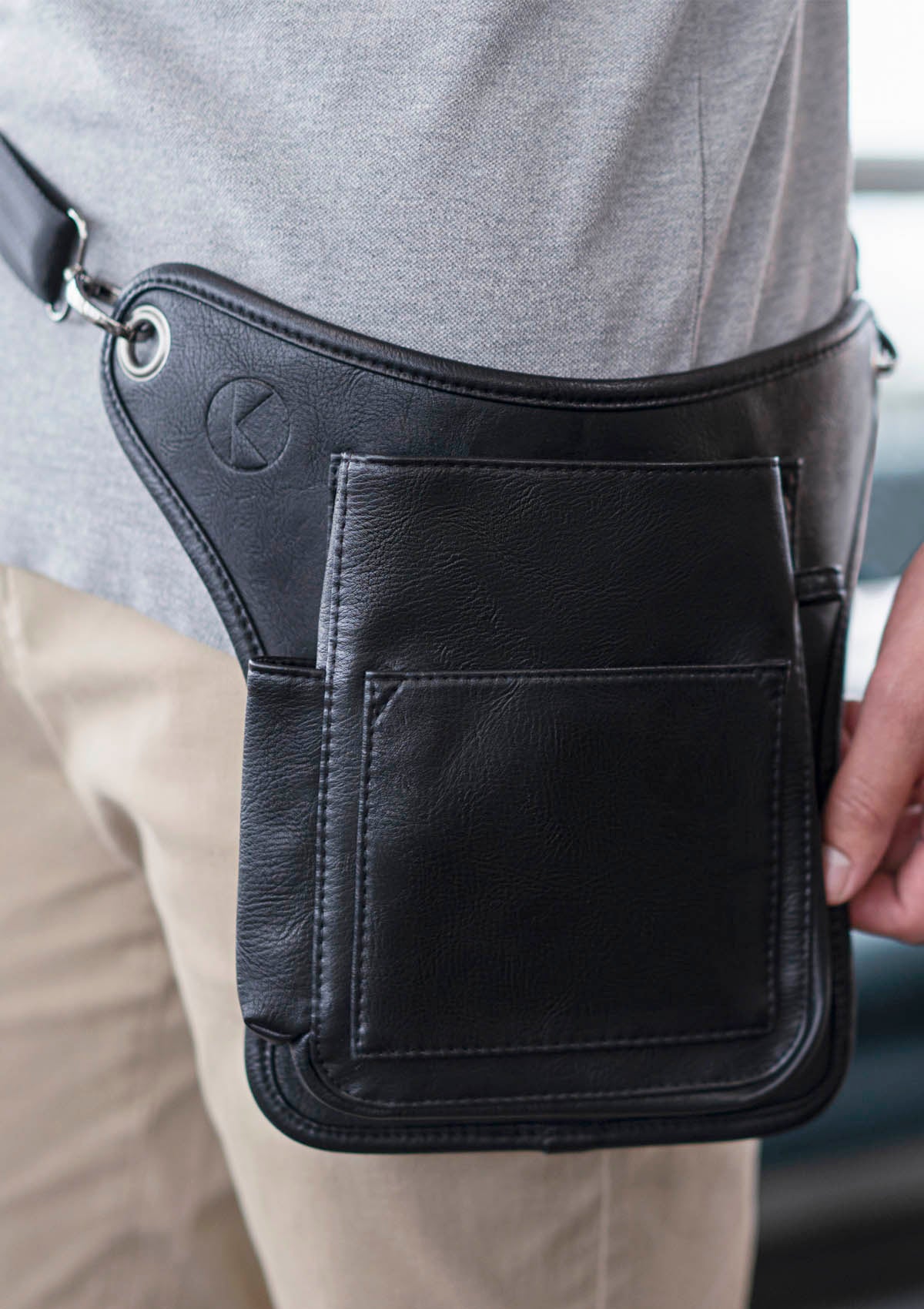 Extra Großes Kellnerholster Polyester