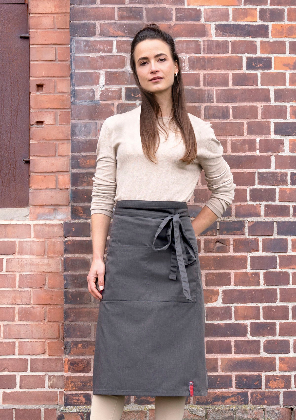 Unisex Bistro-Schürze Denim-Style ROCK CHEF® Stage2