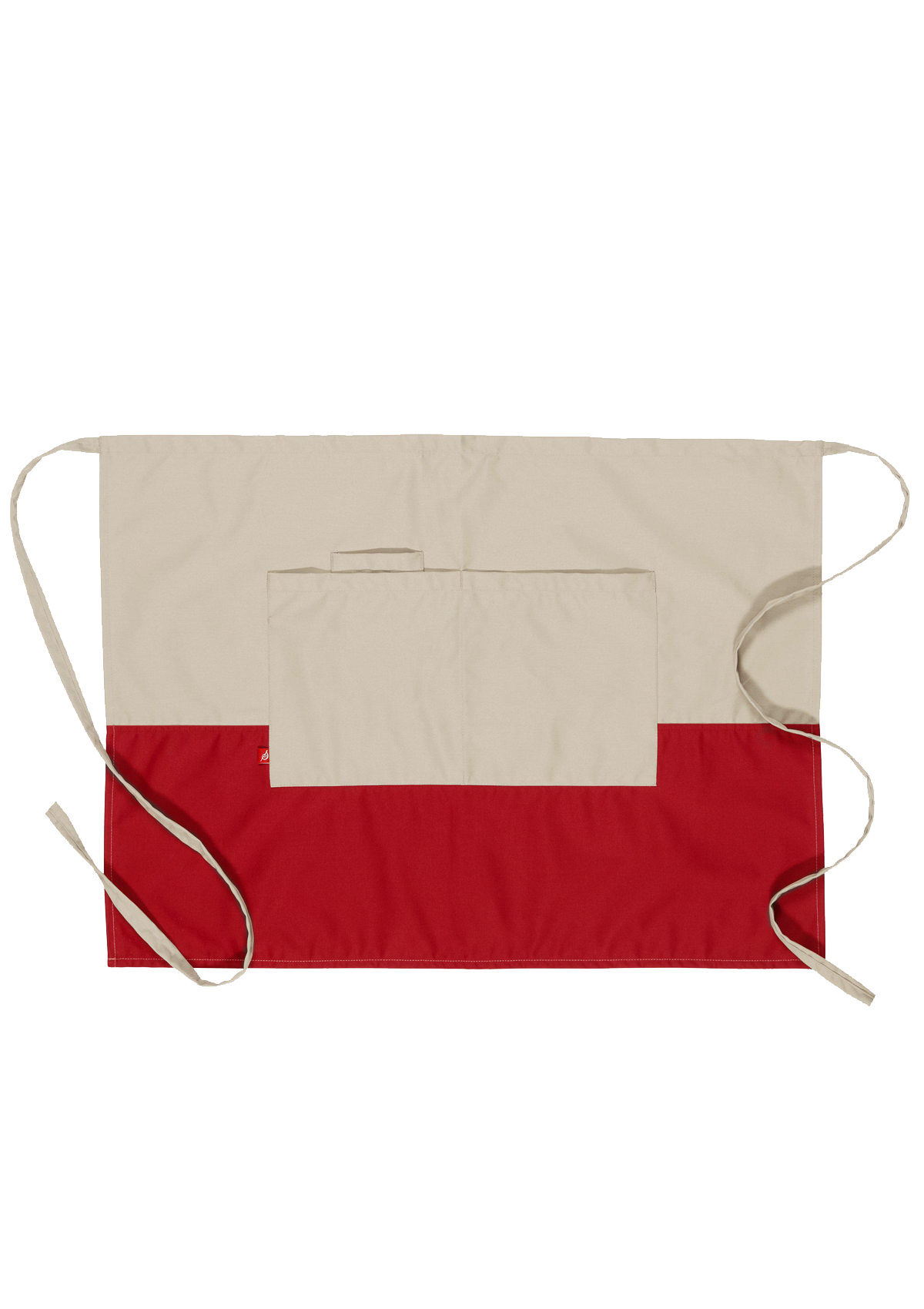 Unisex Bistroschürze Blockprint