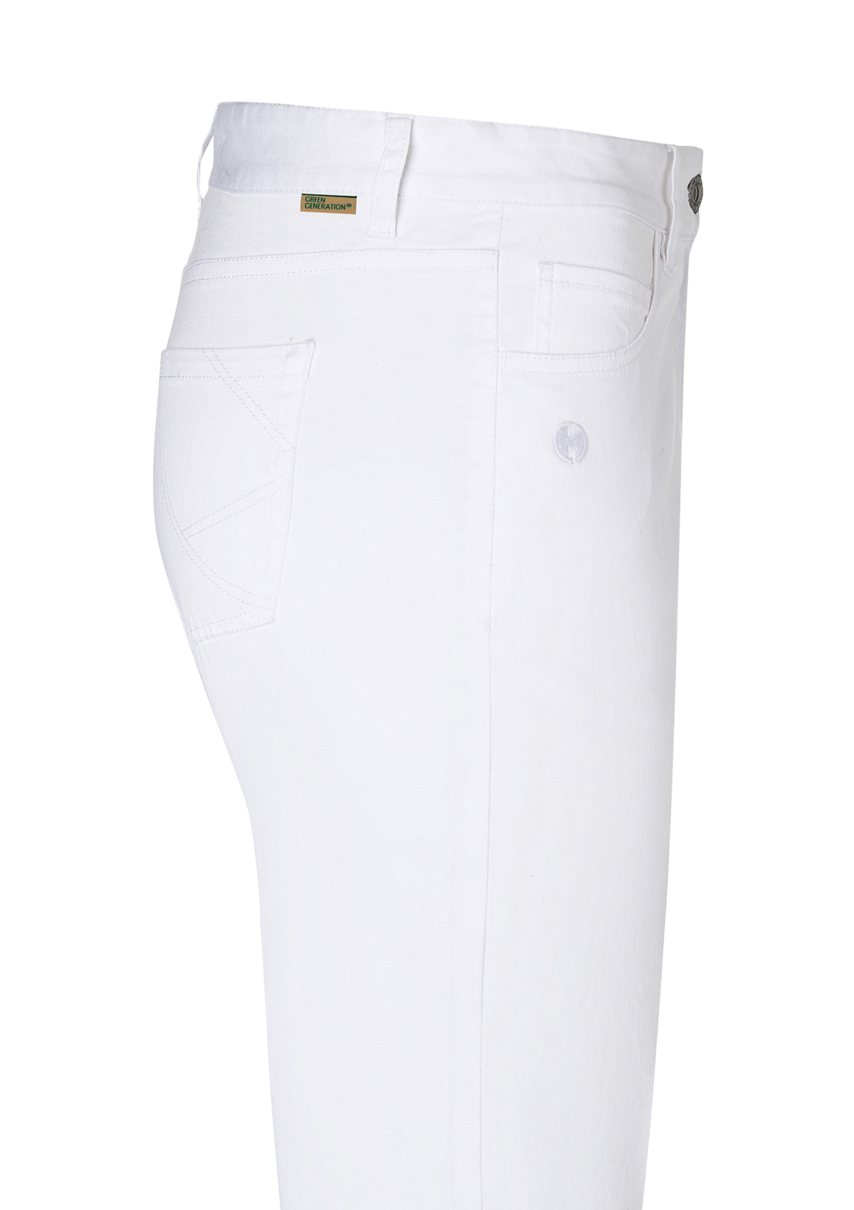 Herren Kochhose 5-Pocket Schwarz oder Weiß