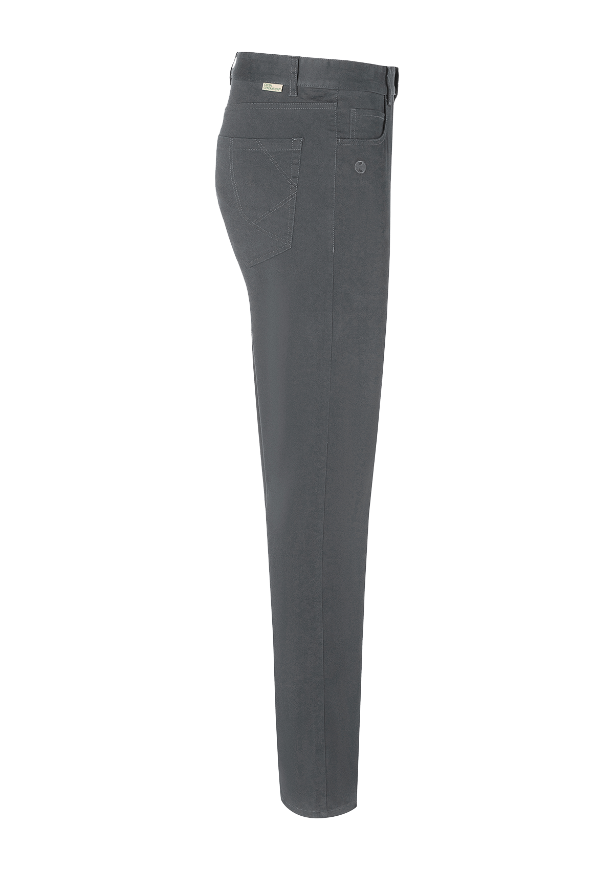 Herren Kochhose 5-Pocket Anthrazit