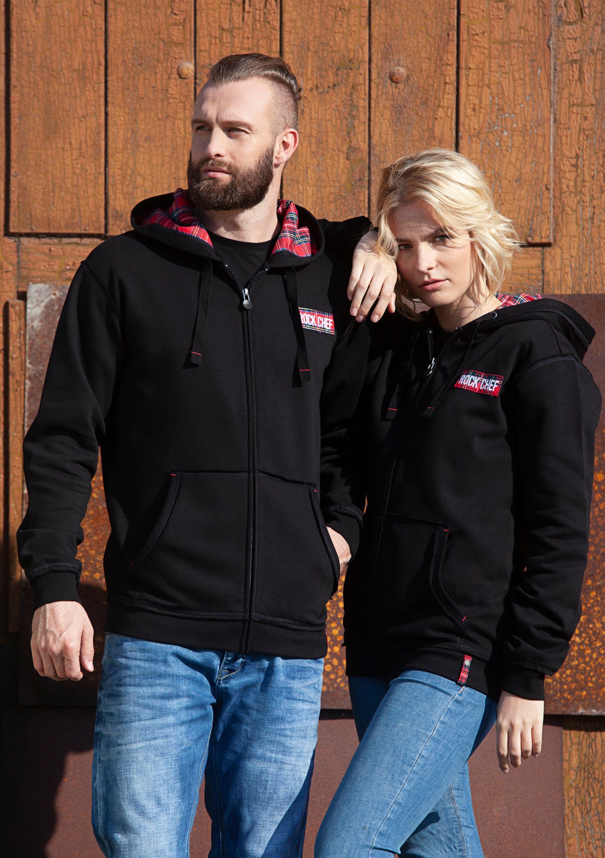 Unisex Kapuzen-Sweatjacke ROCK CHEF®
