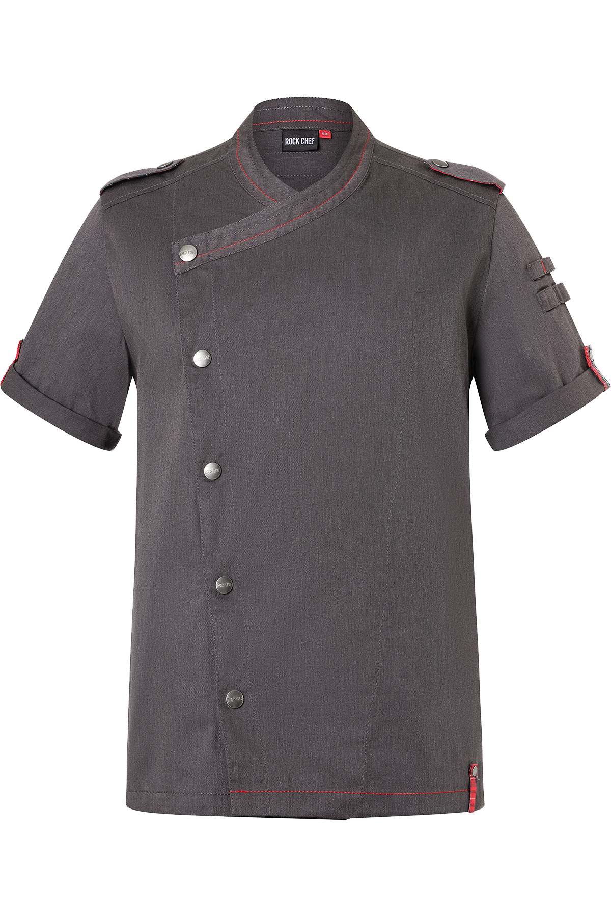 Herren Kochjacke Jeanslook Kurzarm ROCK CHEF®