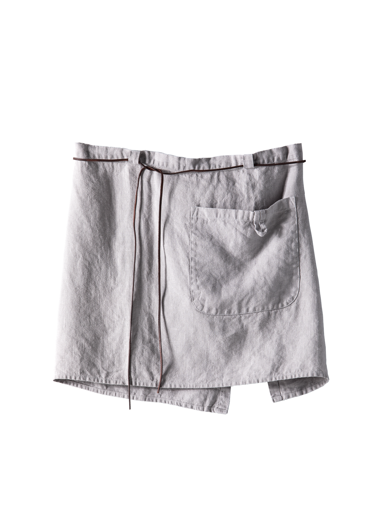 Halbschürze Brisbane aus feinem Leinen Unisex